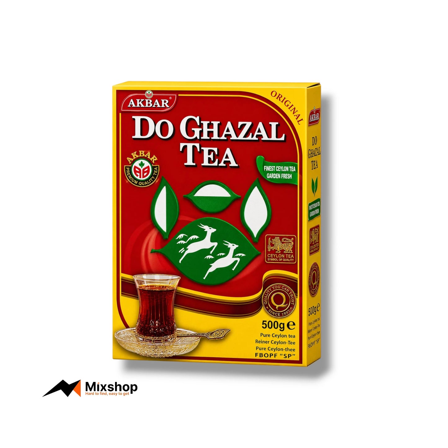 Akbar Do Ghazal Ceylon Black Tea Loose 500g Product Image