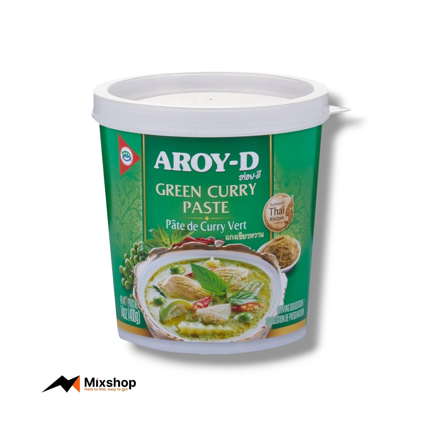 Aroy-D Green Curry Paste 400g Product Image