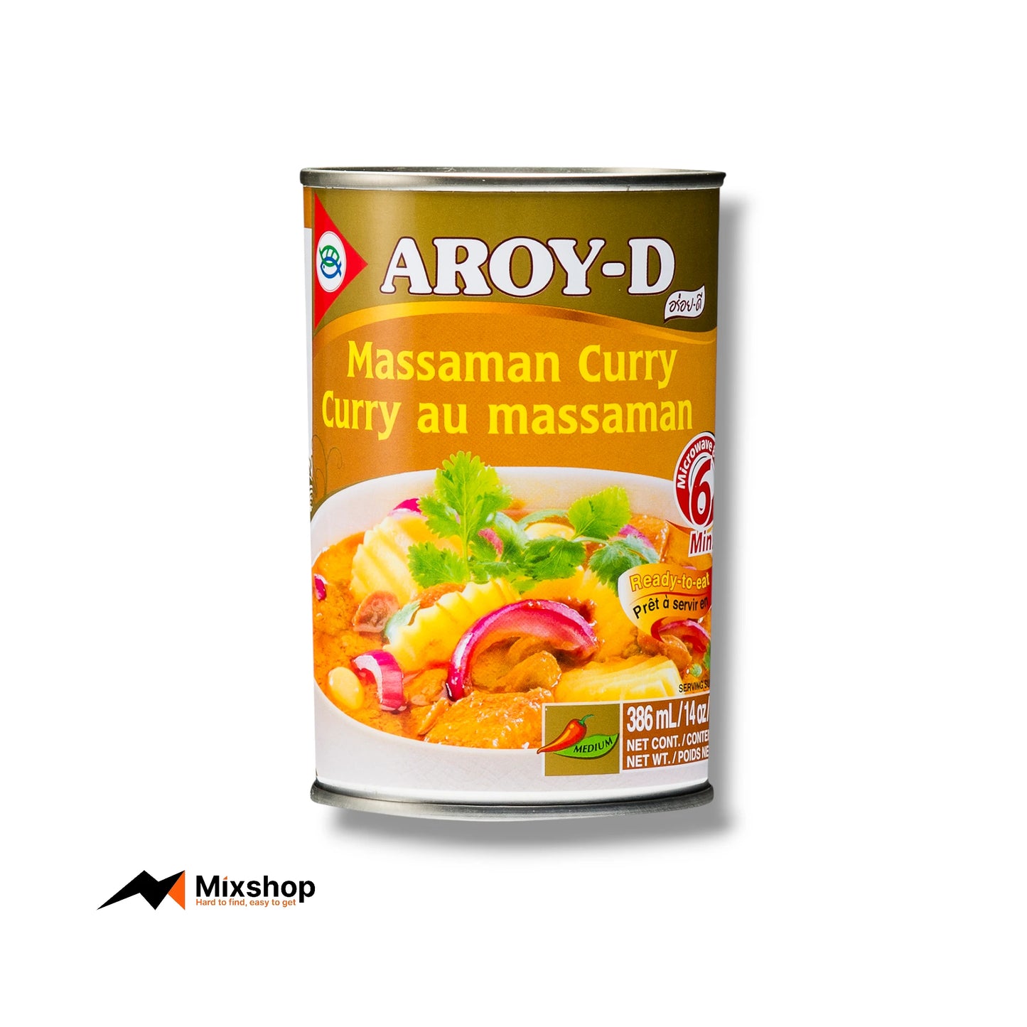 Aroy-D Massaman Curry Ready to Eat 386ml Product Image