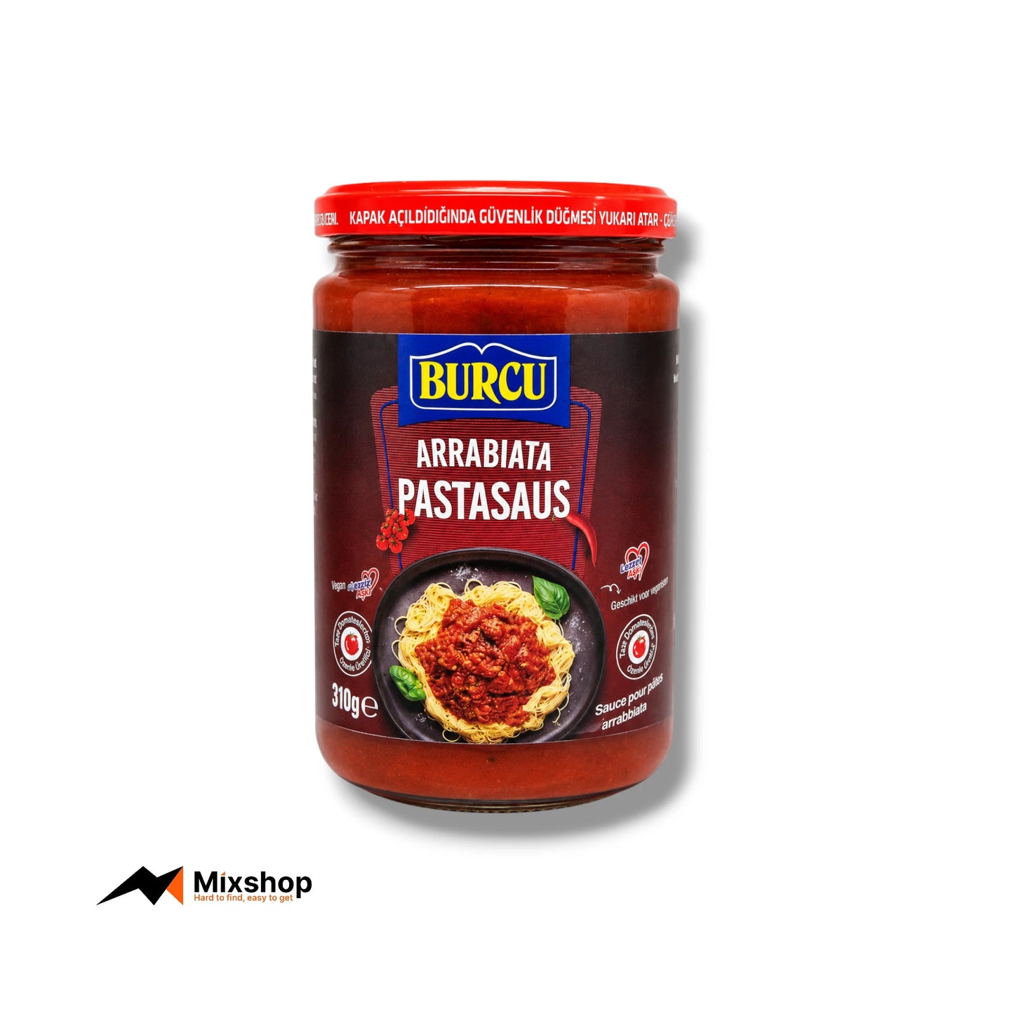 Burcu Arrabiata Pasta Sauce 310g Product Image