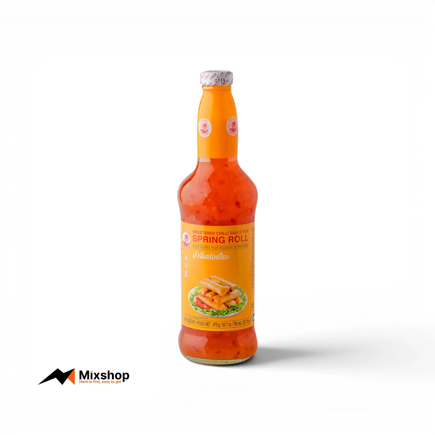 Cock Brand Sweetened Chilli Sauce for Spring Roll 700ml Product Image