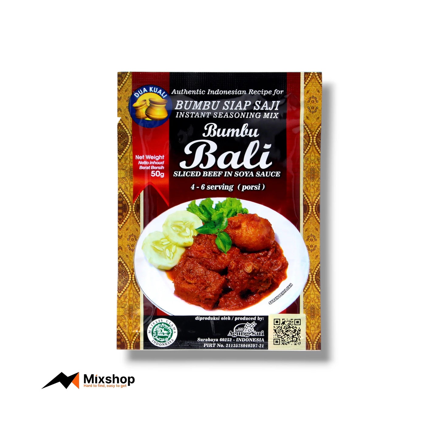 Dua Kuali Bumbu Bali 50g Product Image
