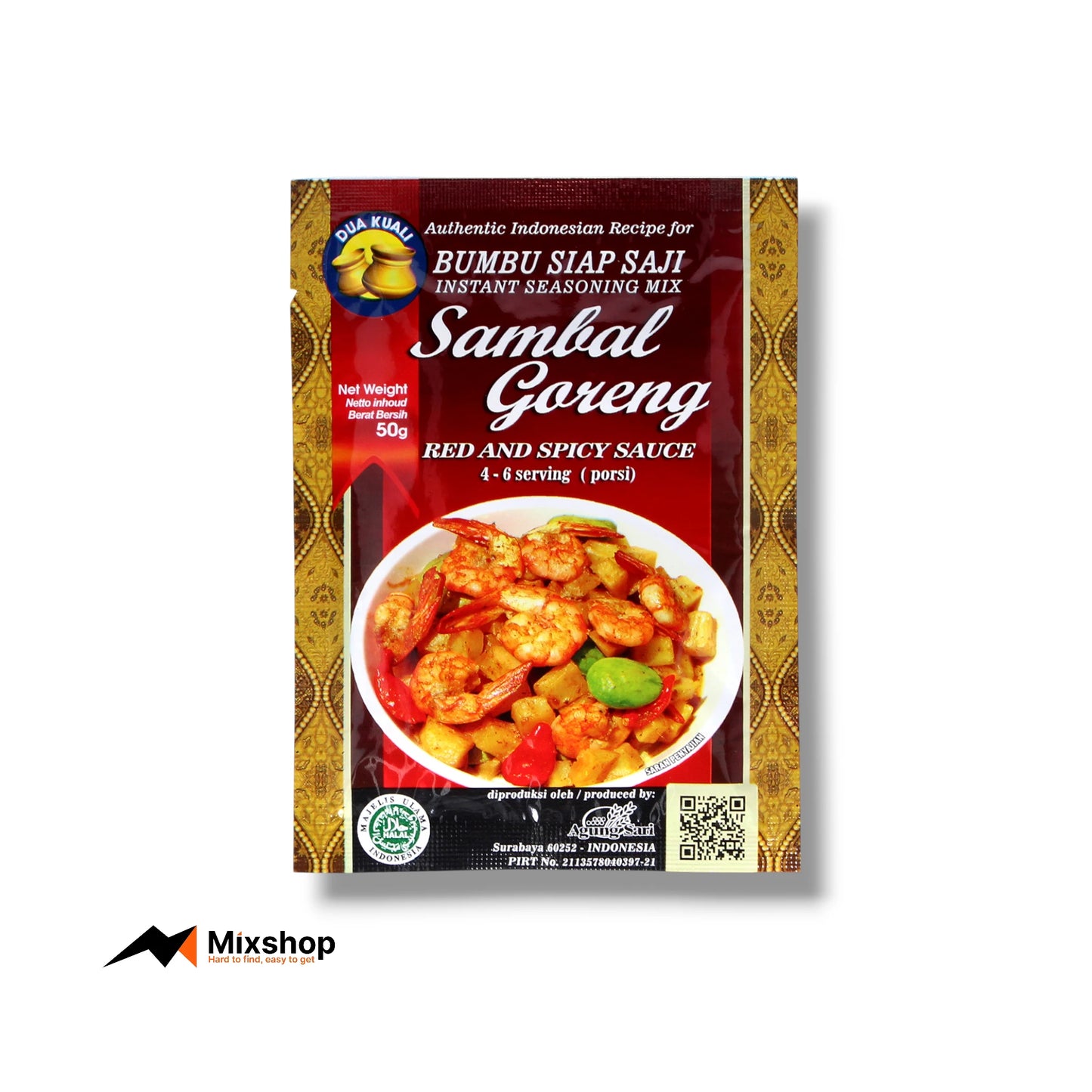Dua Kuali Sambal Goreng 50g Product Image