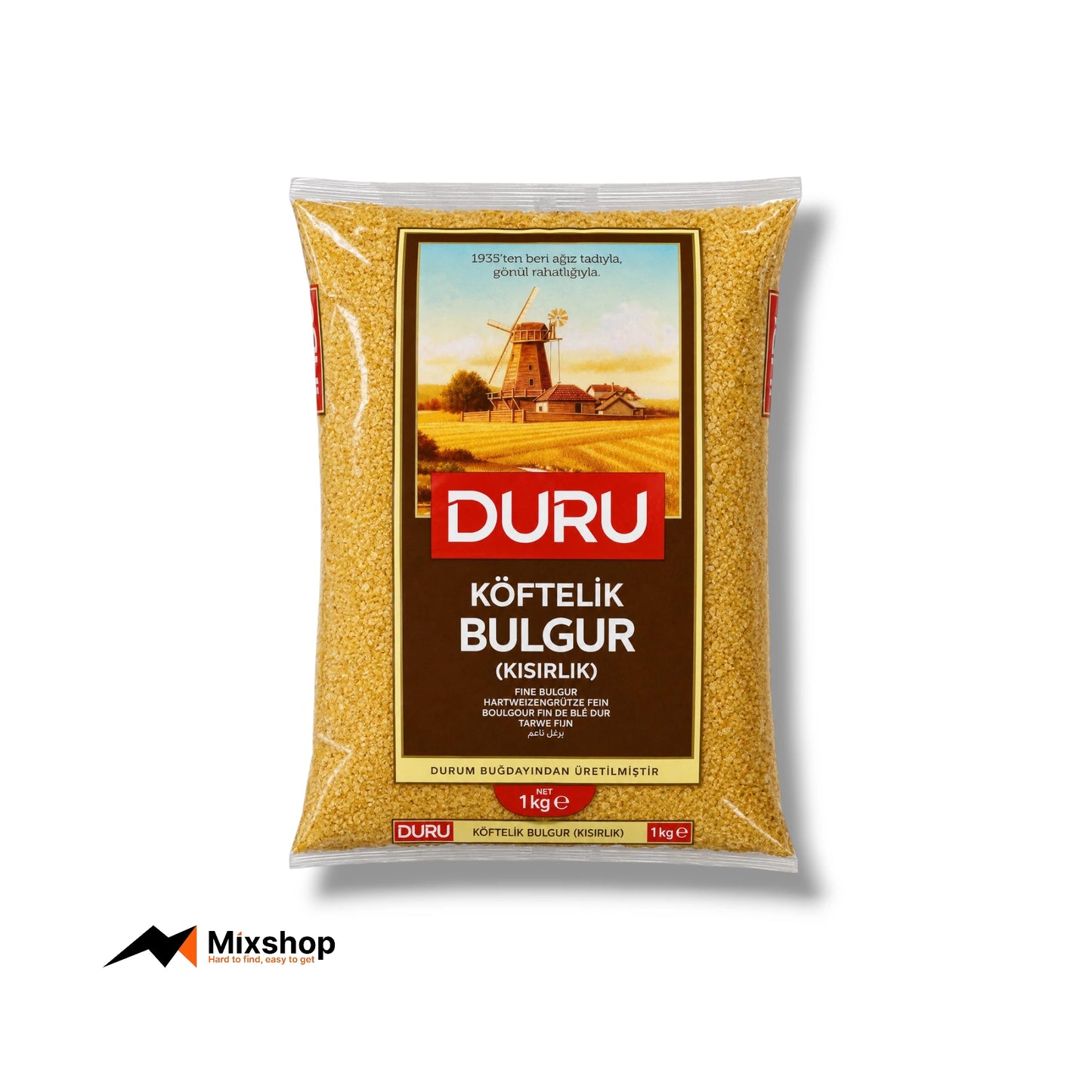 Duru Koftelik Kisirlik Fine Bulgur 1kg