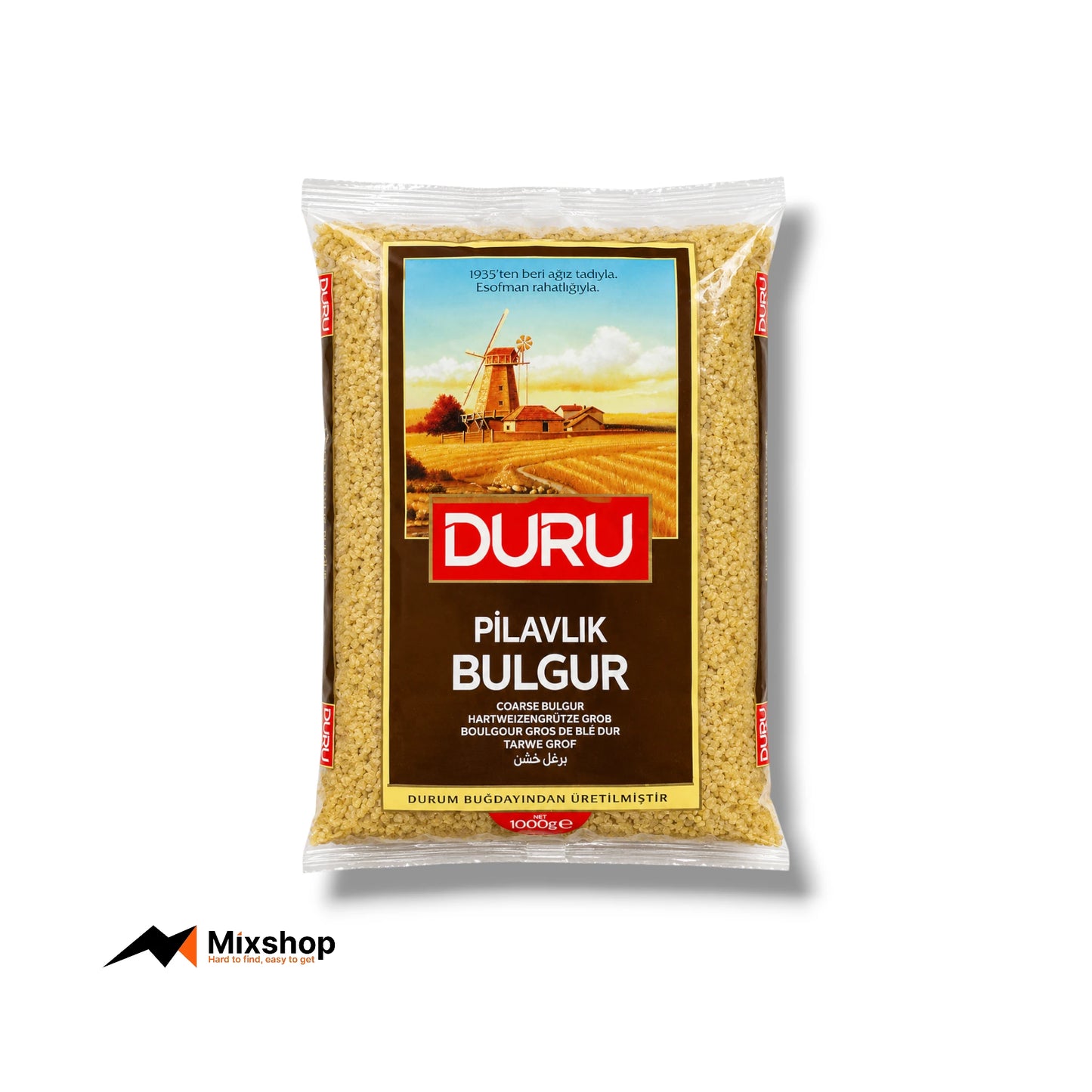 Duru Pilavlik Medium Bulgur 1000g
