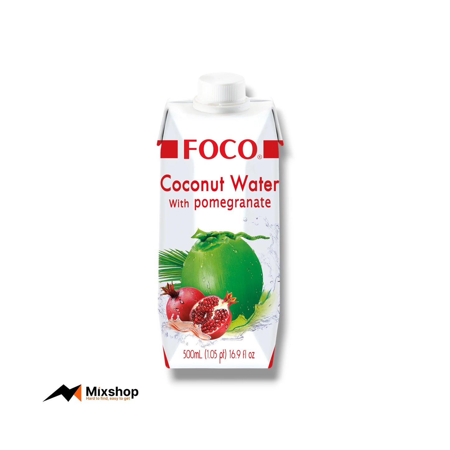 Foco Coconut Water with Pomegranate 500ml Product Image