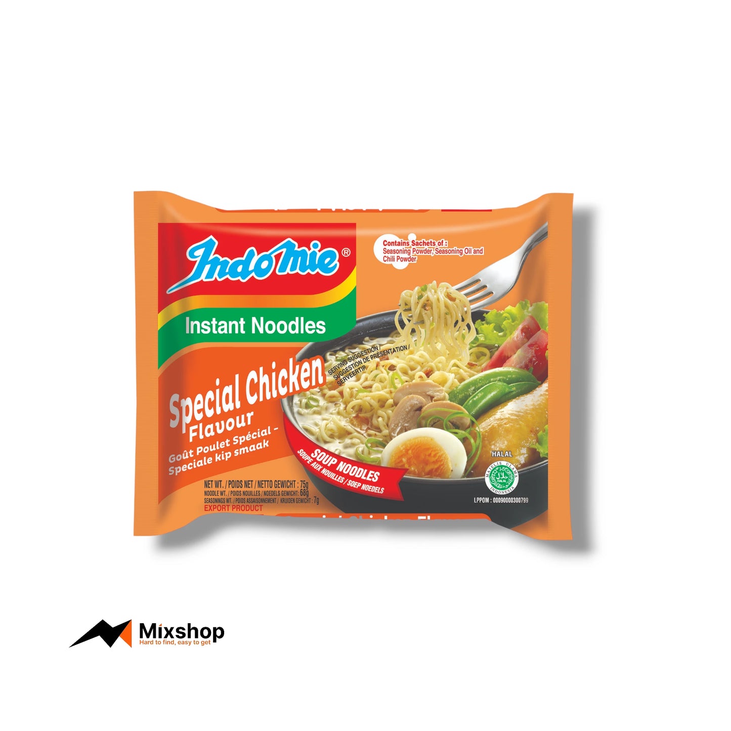 Indomie Instant Noodles Special Chicken Flavour 75g Product Image