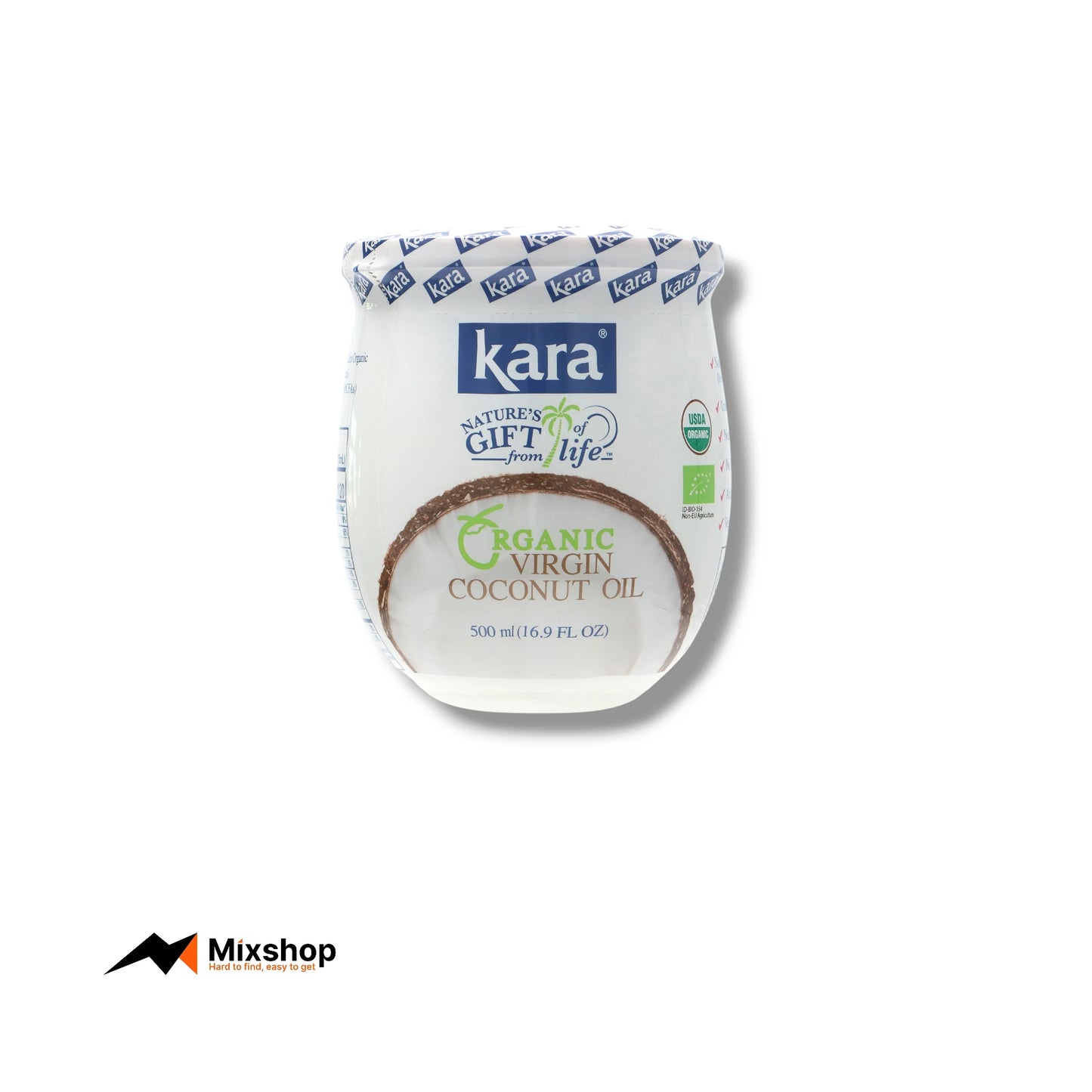 Kara Organic Virgin Coconut Oil 500ml Product Image