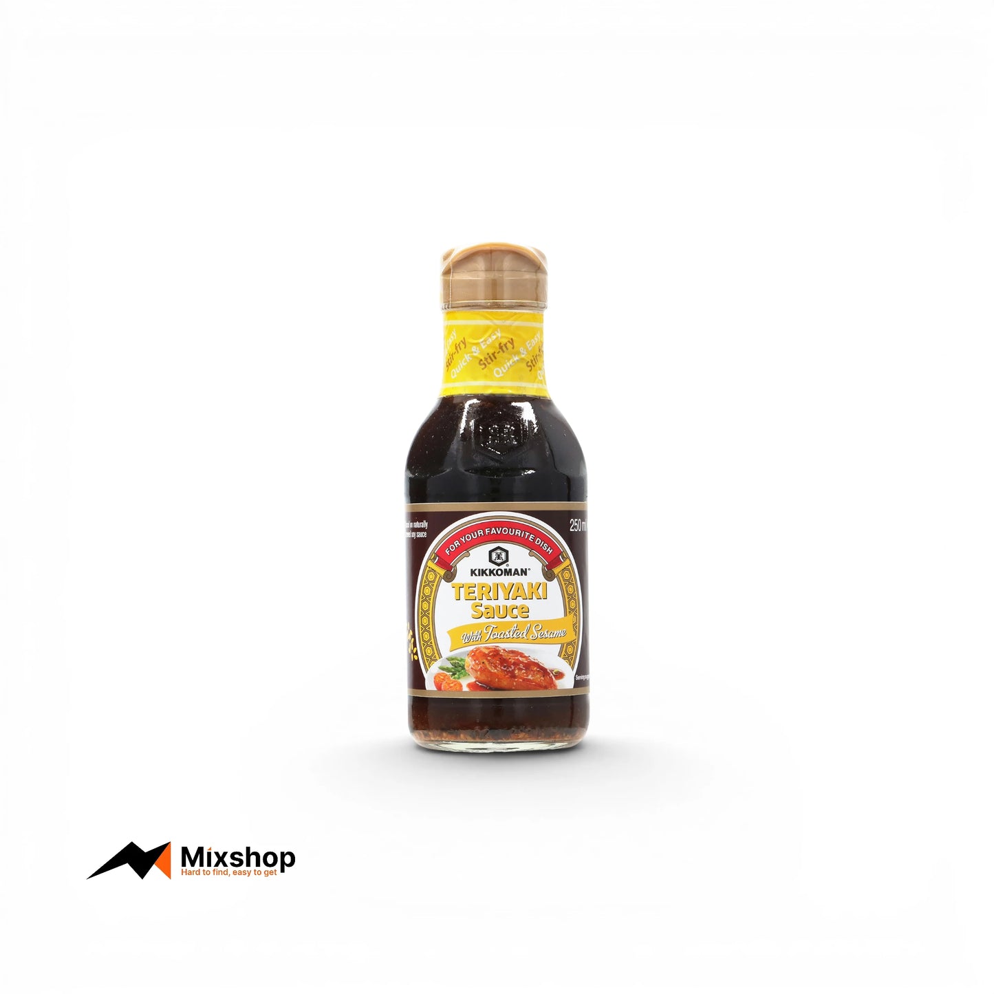 Kikkoman Teriyaki Sauce Roasted Garlic 250ml Product Image