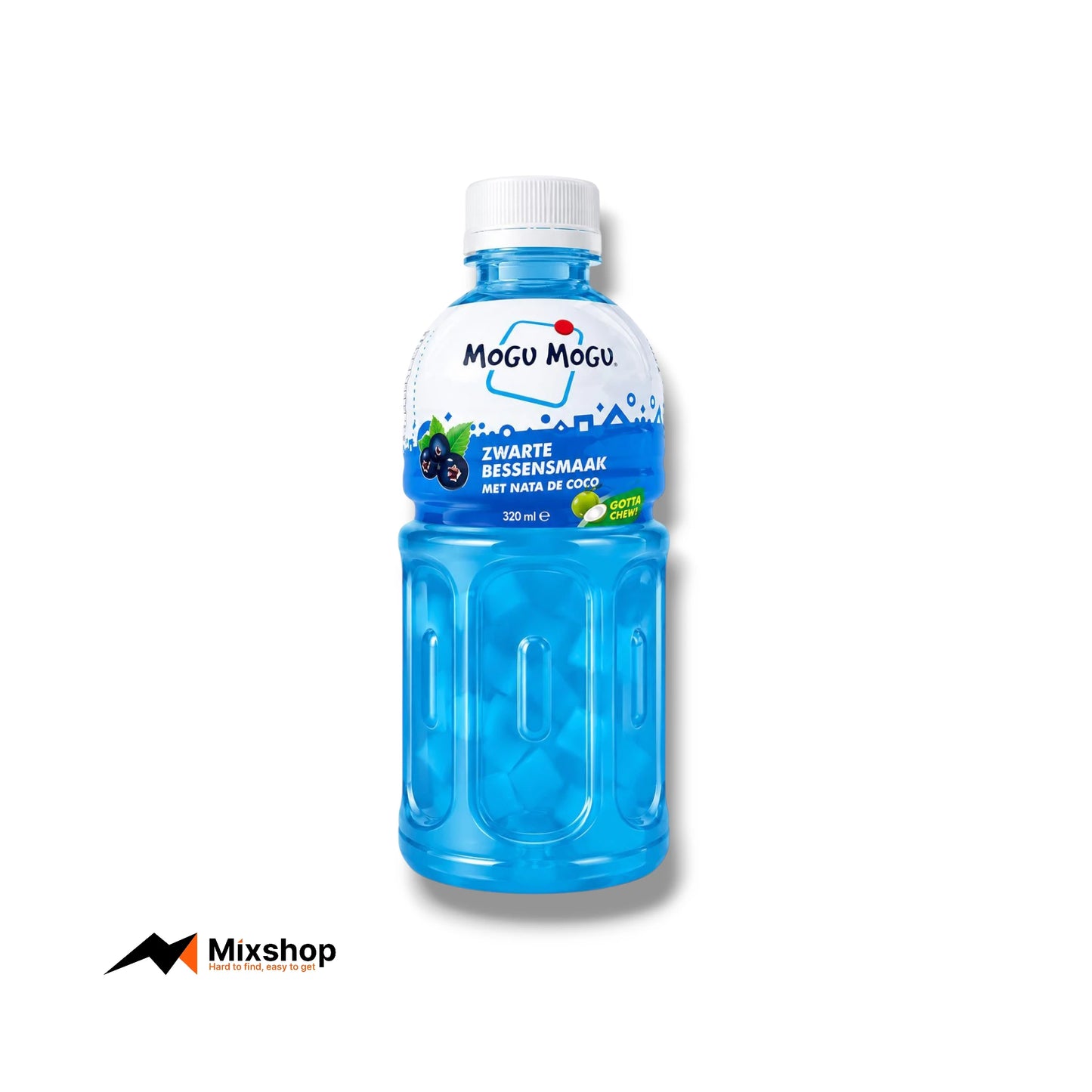 Mogu Mogu Blackcurrant Flavored Drink with Nata de Coco 320ml Product Image