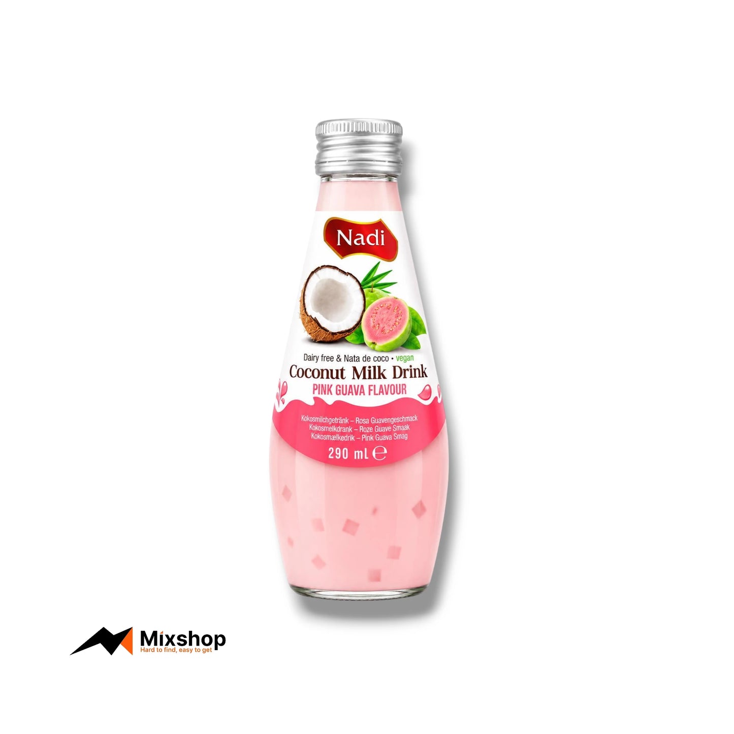 Nadi Coconut Milk Drink Pink Guava 290ml Product Image