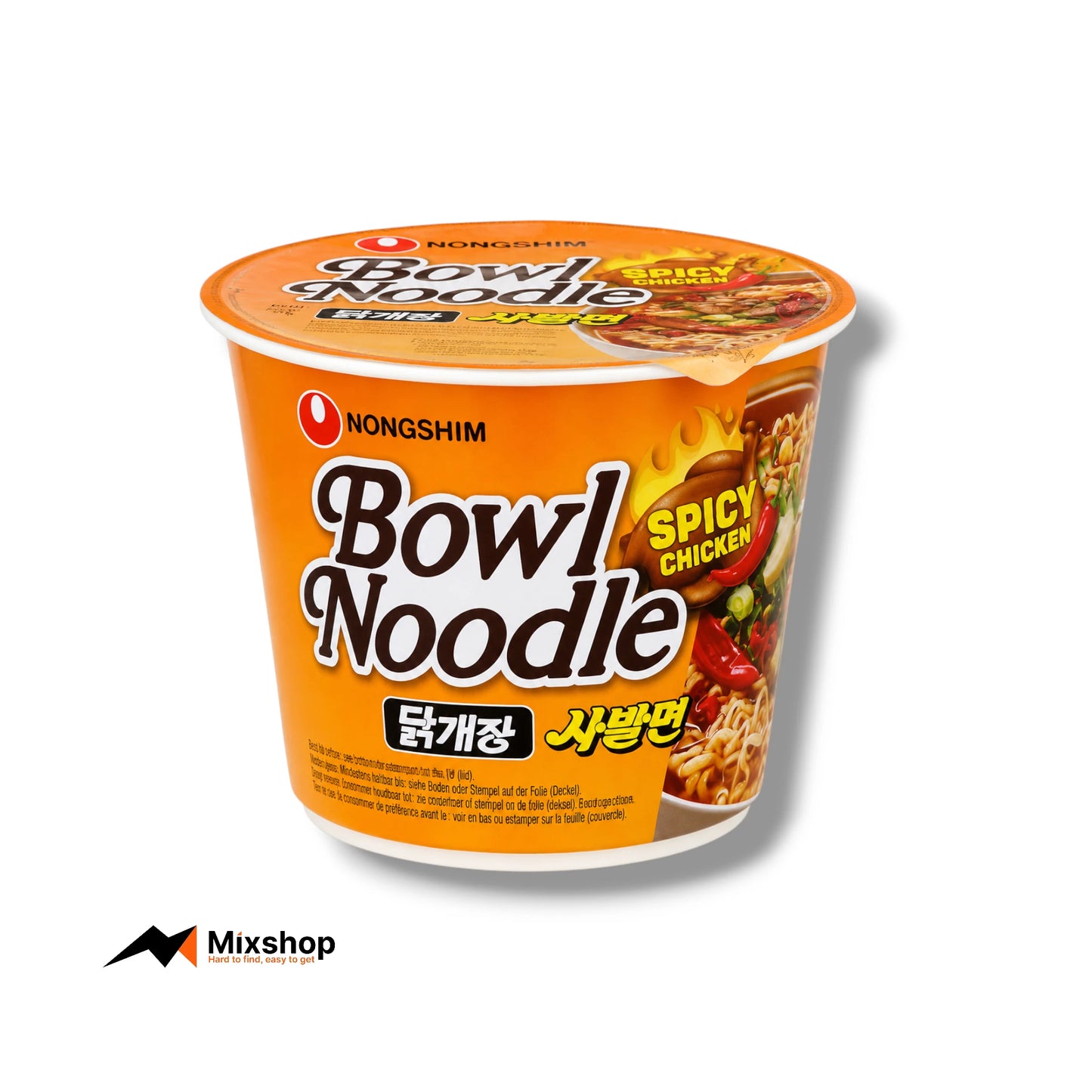 Nongshim Bowl Noodle Spicy Chicken Product Image