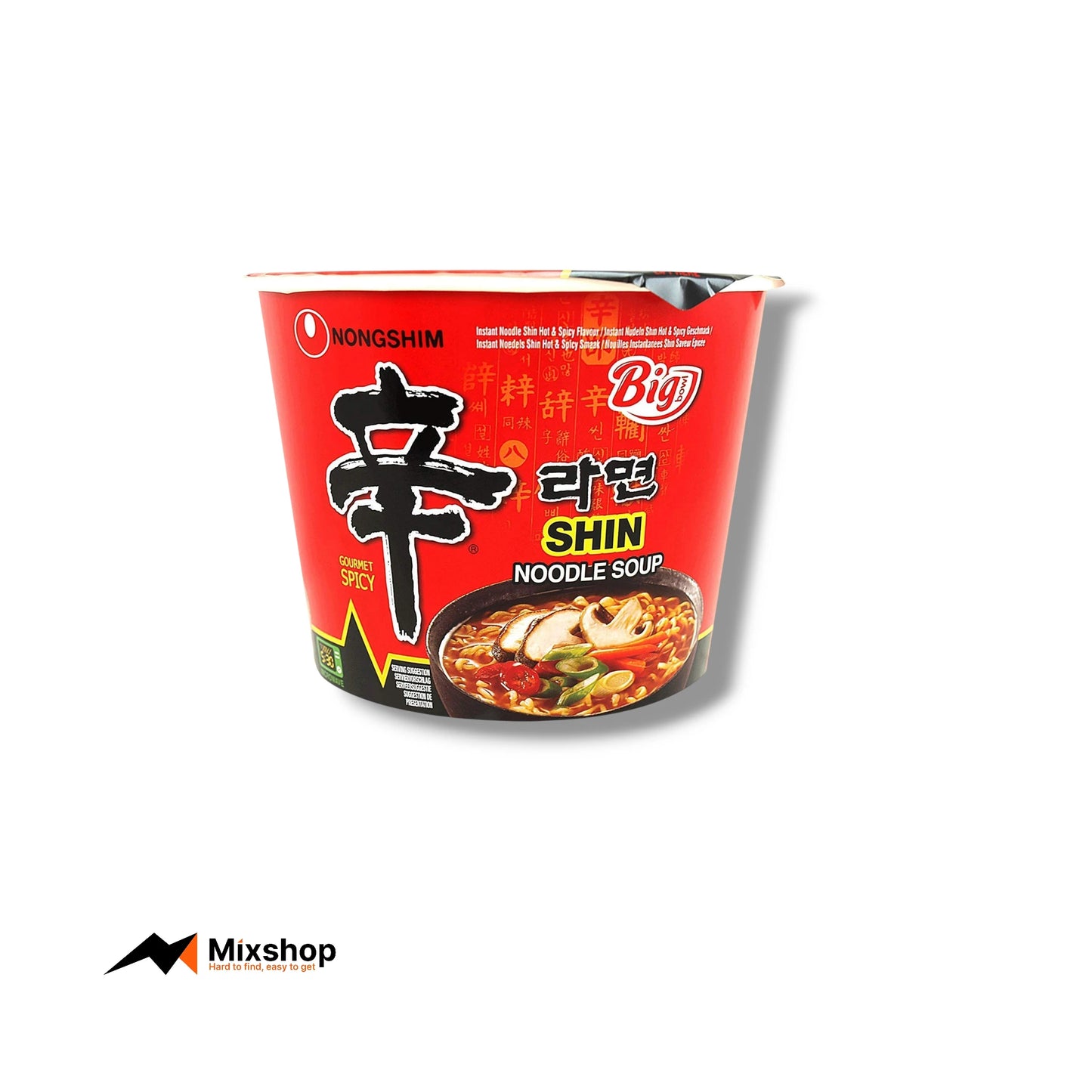 Nongshim Shin Noodle Soup Big Bowl Product Image