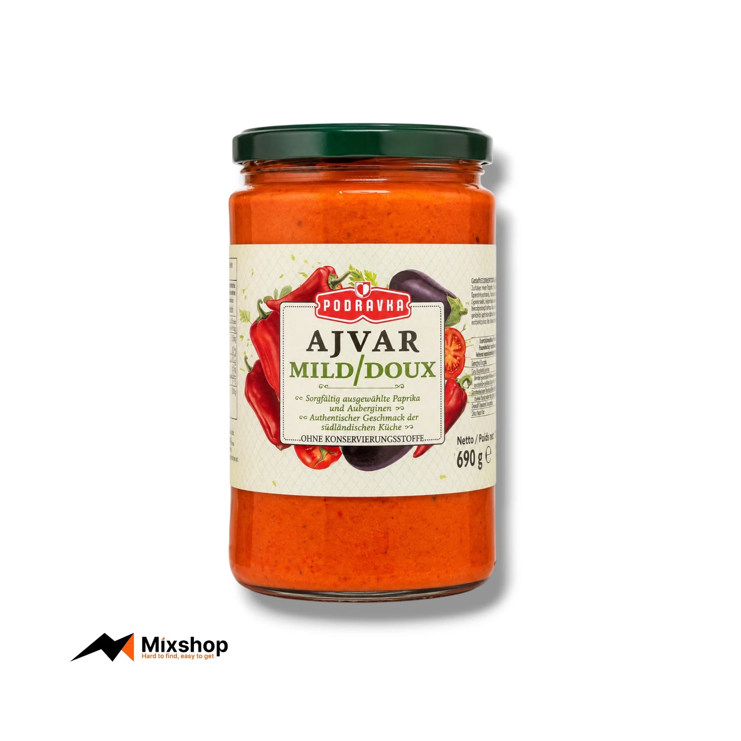 Podravka Ajvar Mild 690g Product Image
