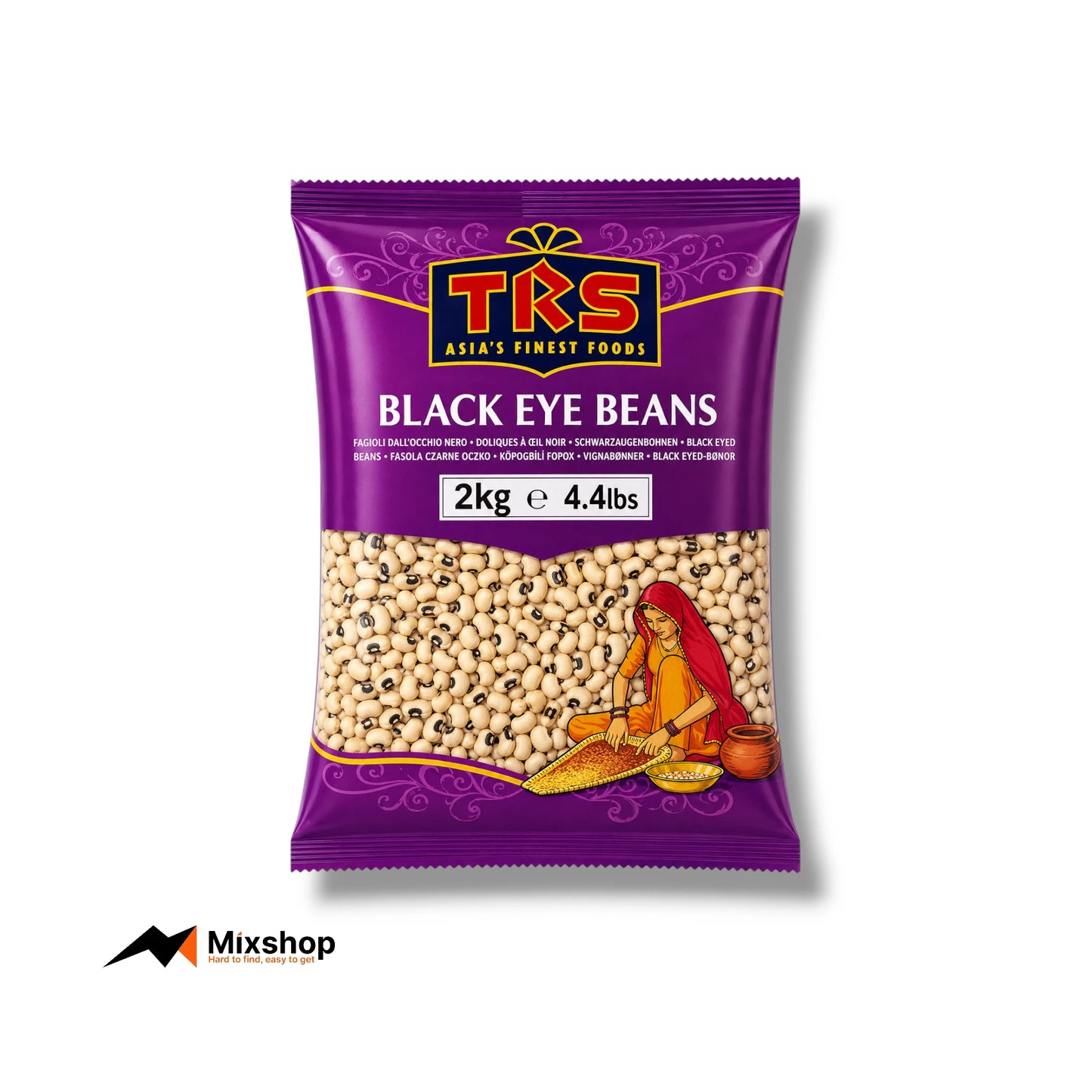TRS Black Eye Beans 2kg Product Image
