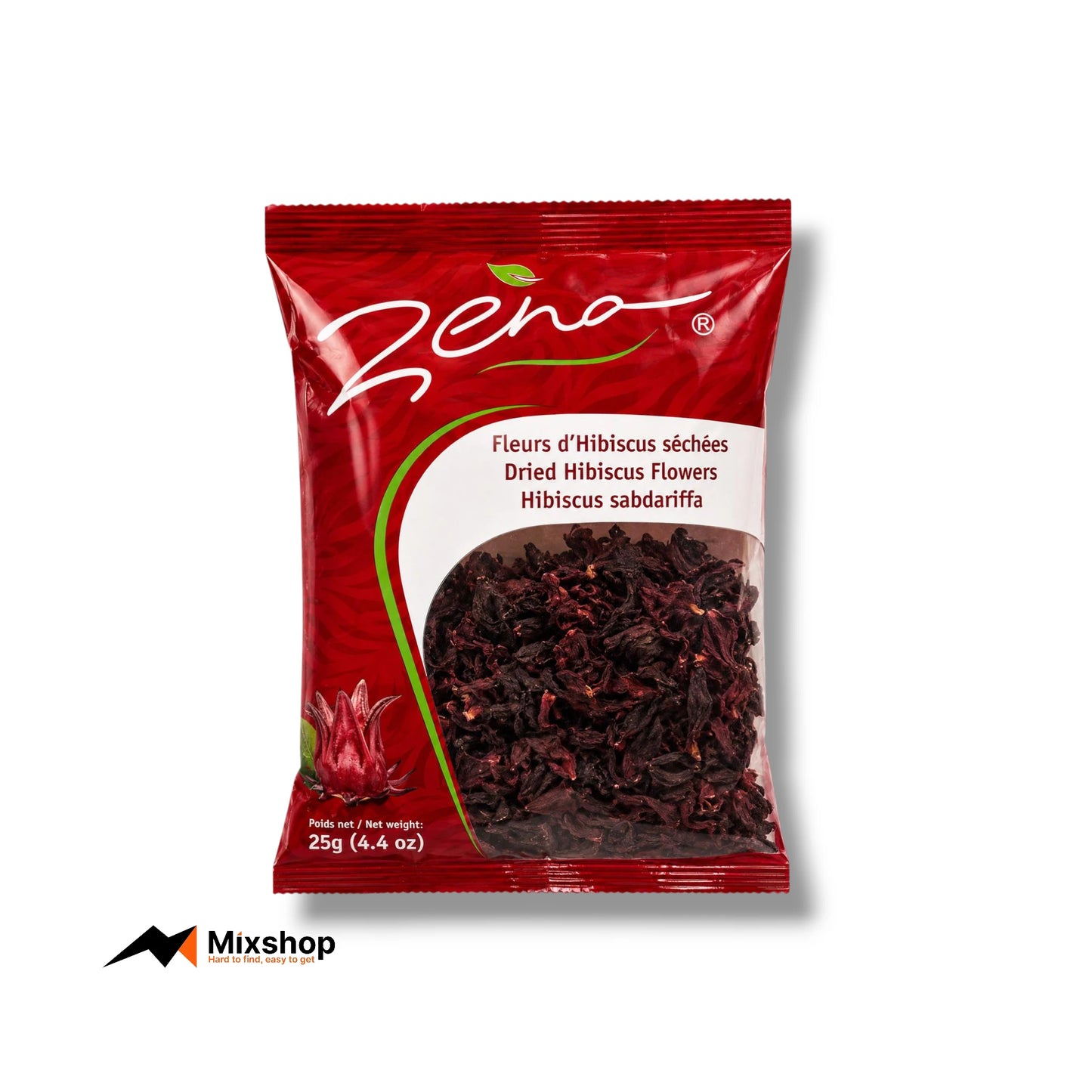 Zena Dried Hibiscus Flowers 25g Product Image