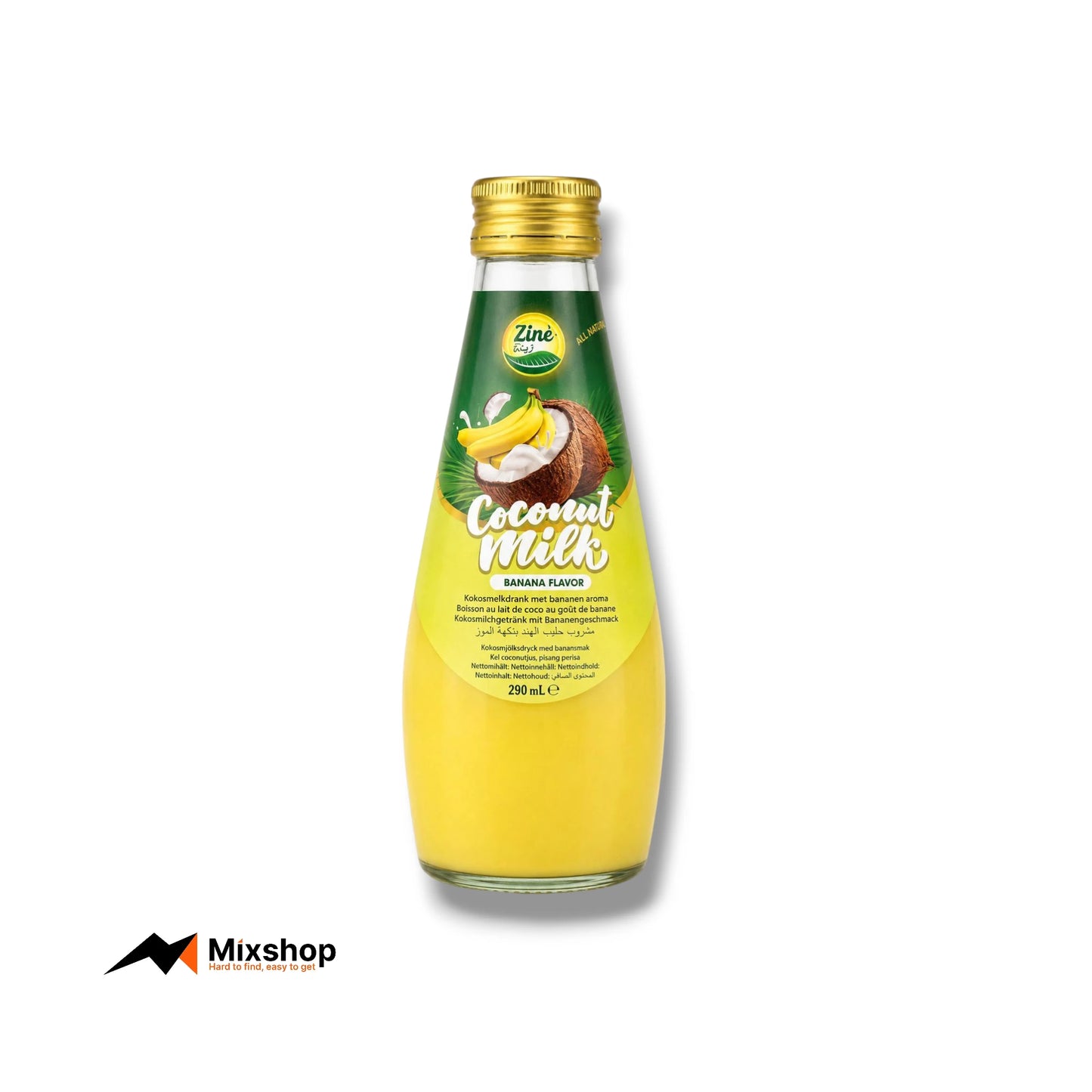 Ziné Coconut Milk Banana 290ml Product Image