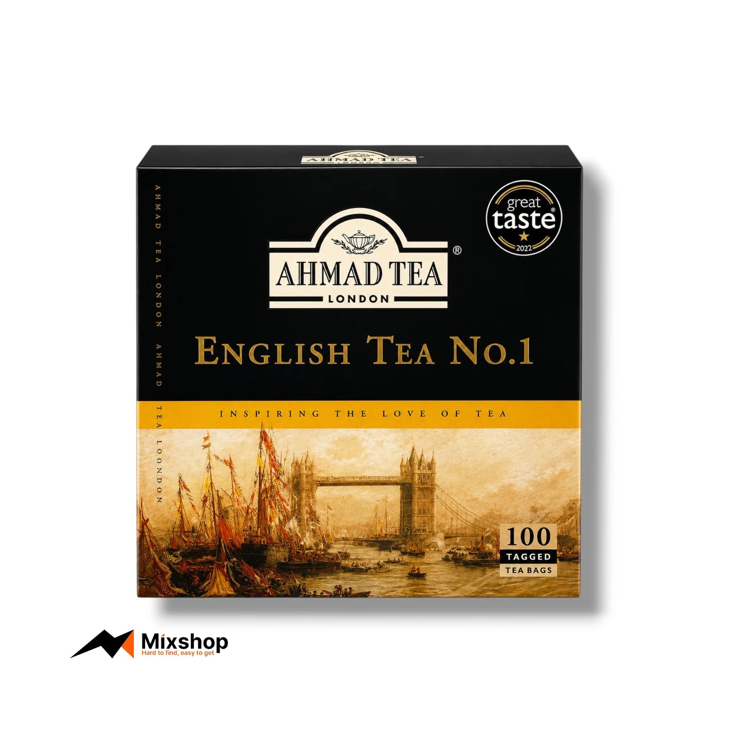 Ahmad Tea English Tea No. 1 100 Bags Product Image