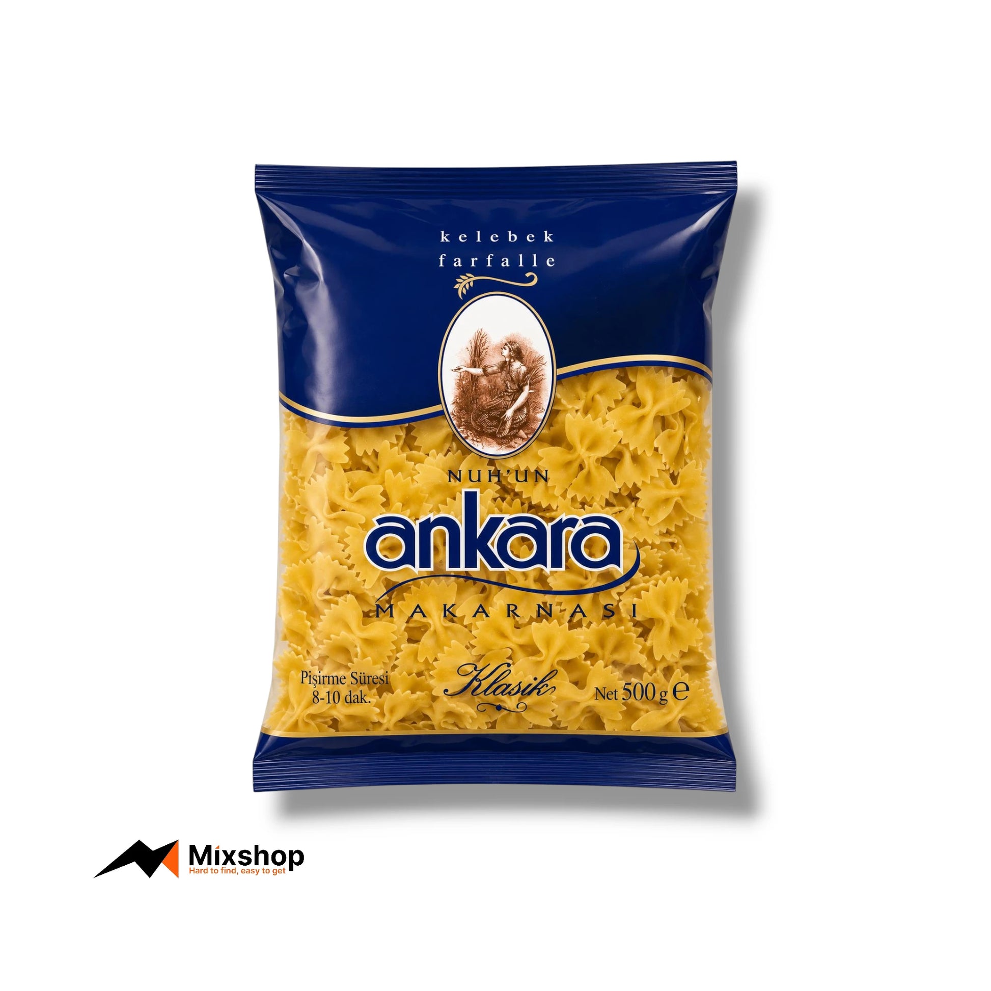 Ankara Kelebek Farfalle Bow-Tie Pasta 500g Product Image