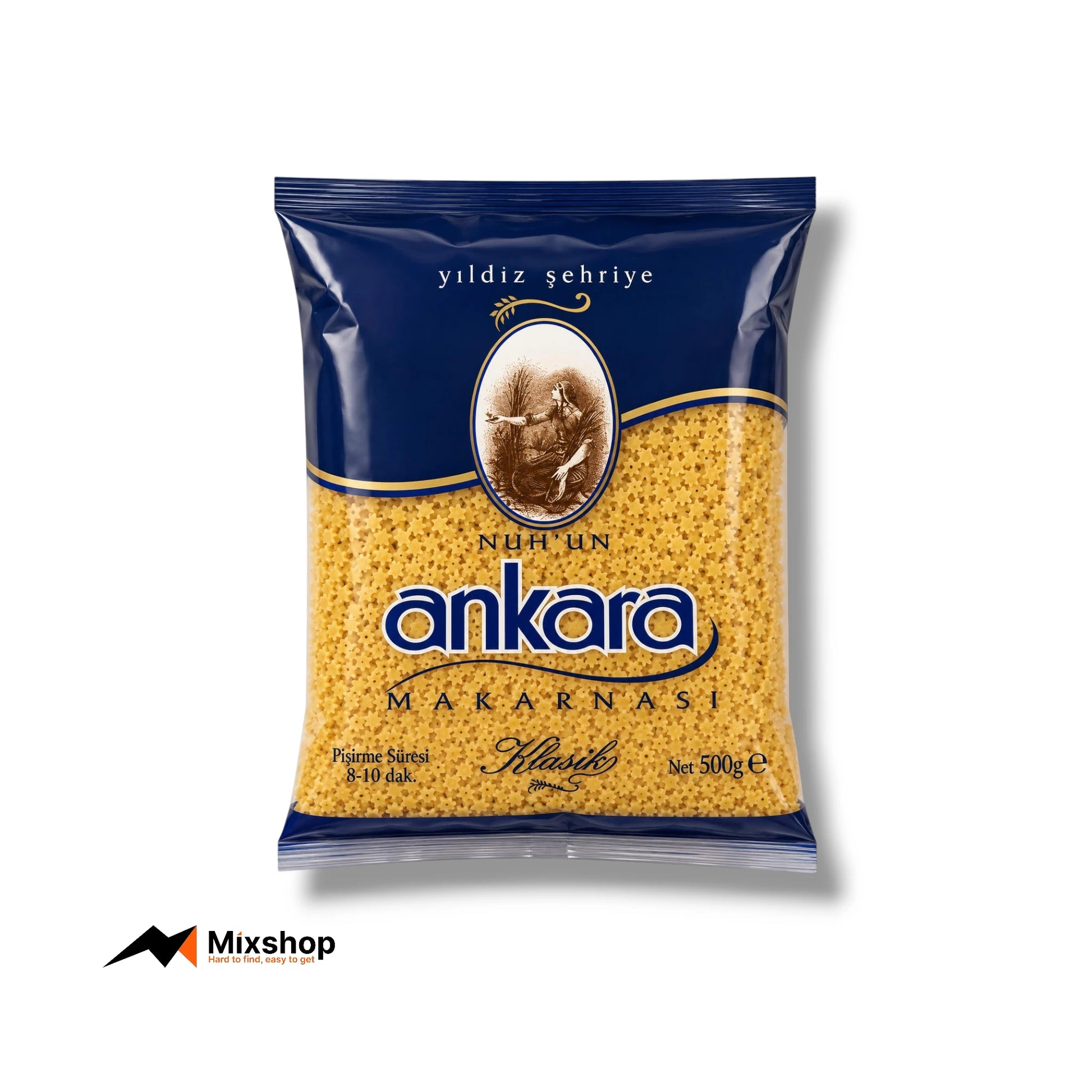 Ankara Yildiz Sehriye Star Pasta 500g Product Image