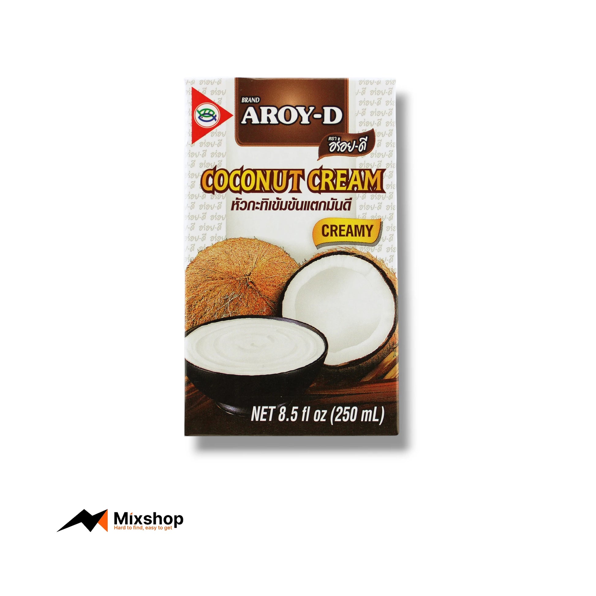 Aroy-D Coconut Cream 250ml Product Image
