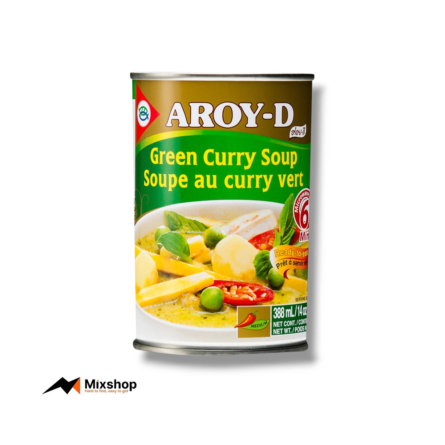 Aroy-D Green Curry Soup 388ml Product Image