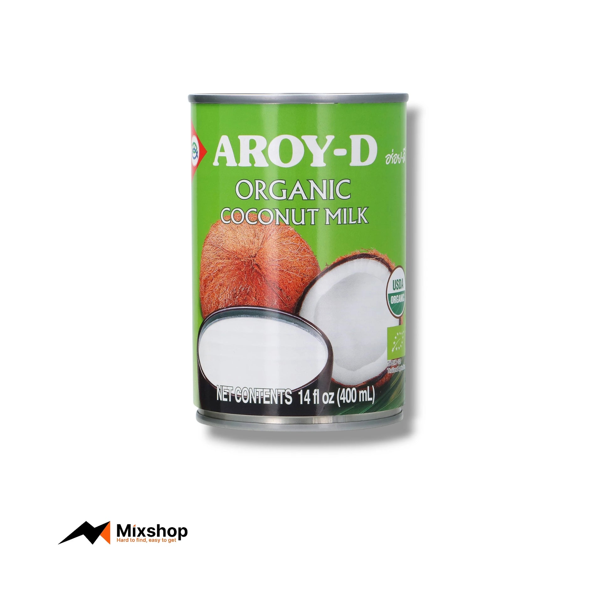 Aroy-D Organic Coconut Milk 400ml Product Image