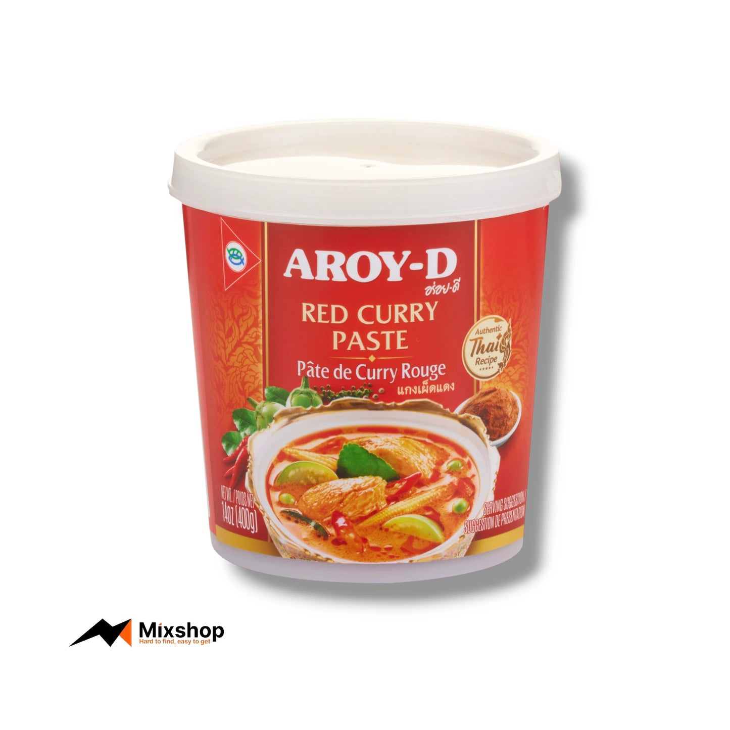 Aroy-D Red Curry Paste 400g Product Image