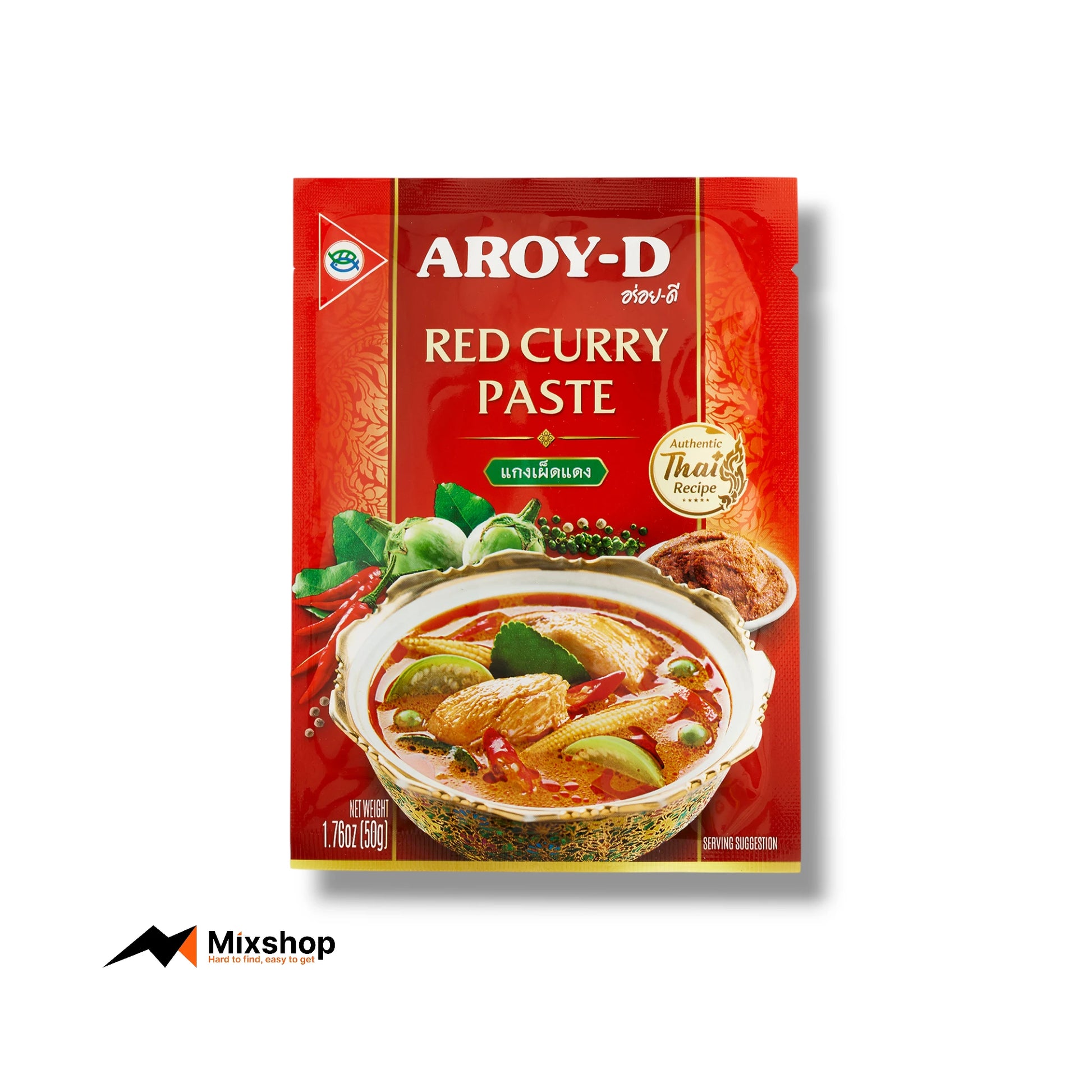 Aroy-D Red Curry Paste Product Image