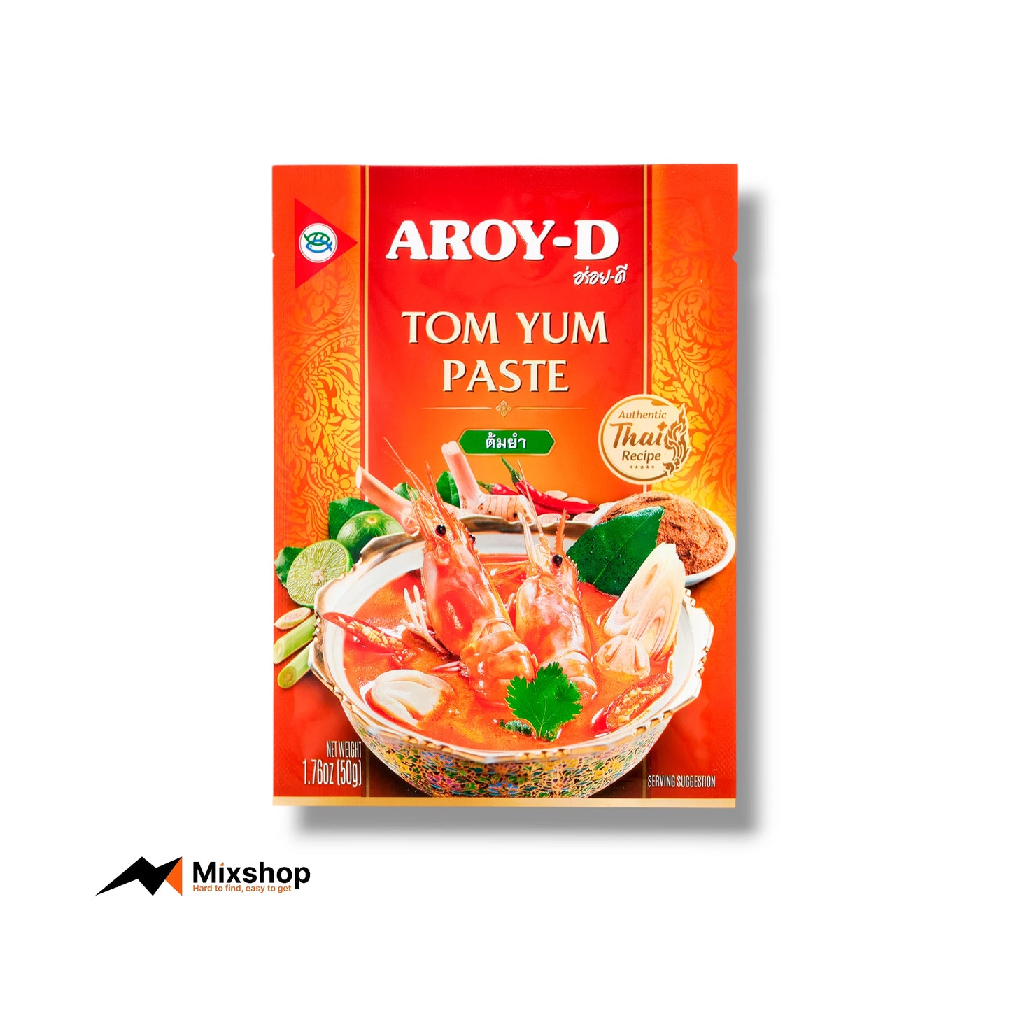 Aroy-D Tom Yum Paste 50g Product Image
