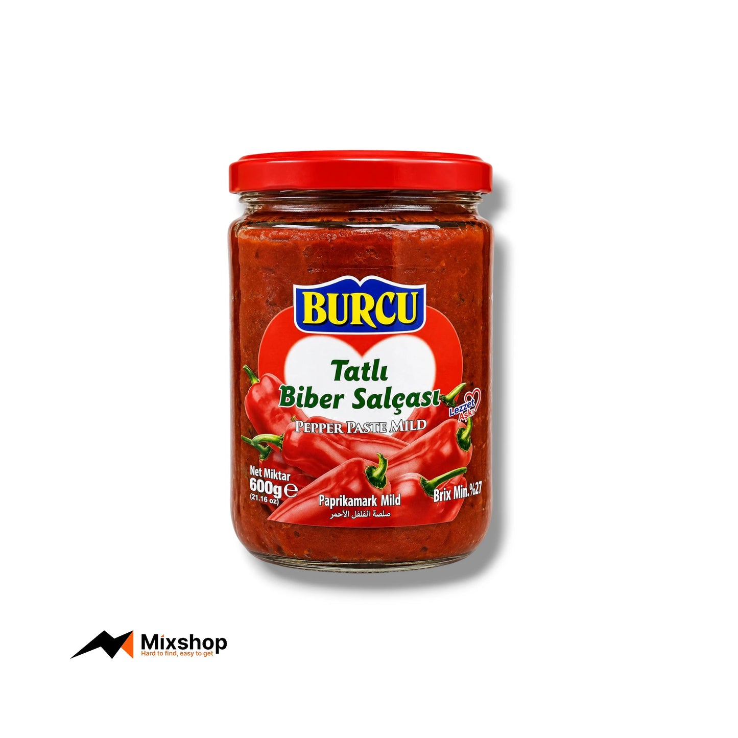 Burcu Sweet Pepper Paste 600g Product Image