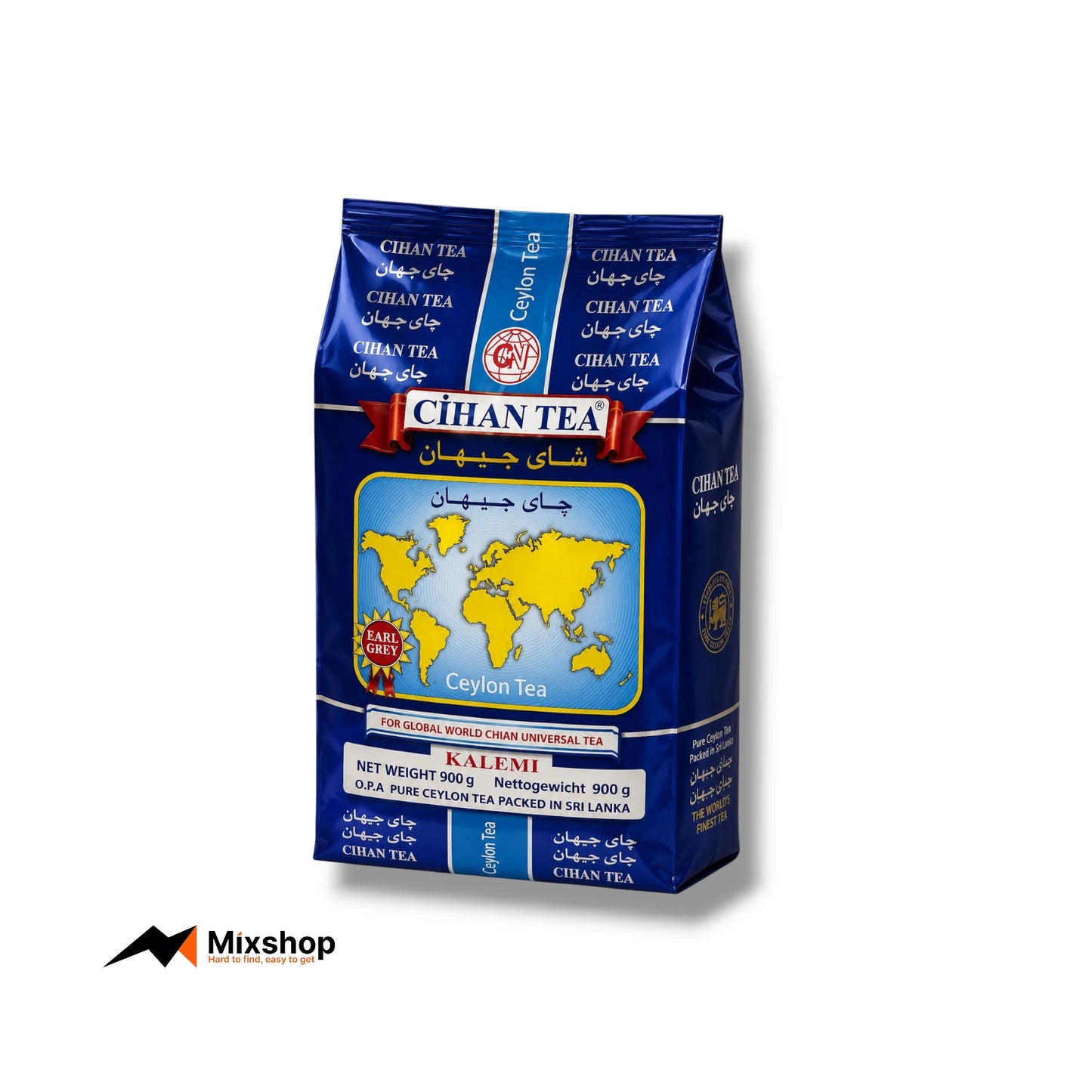 Cihan Tea Earl Grey Ceylon Tea Kalemi 900g Product Image