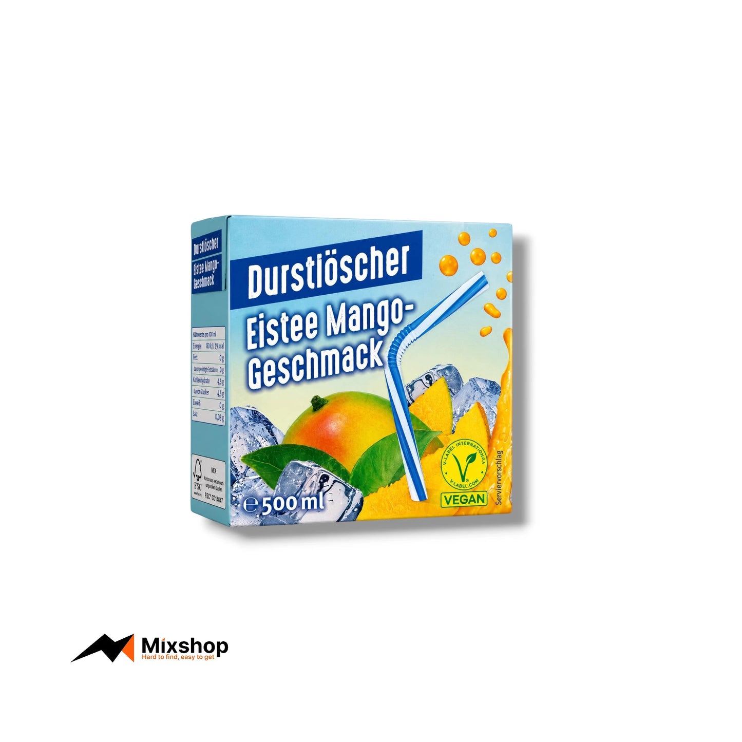Durstlöscher Iced Tea Mango 500ml Product Image