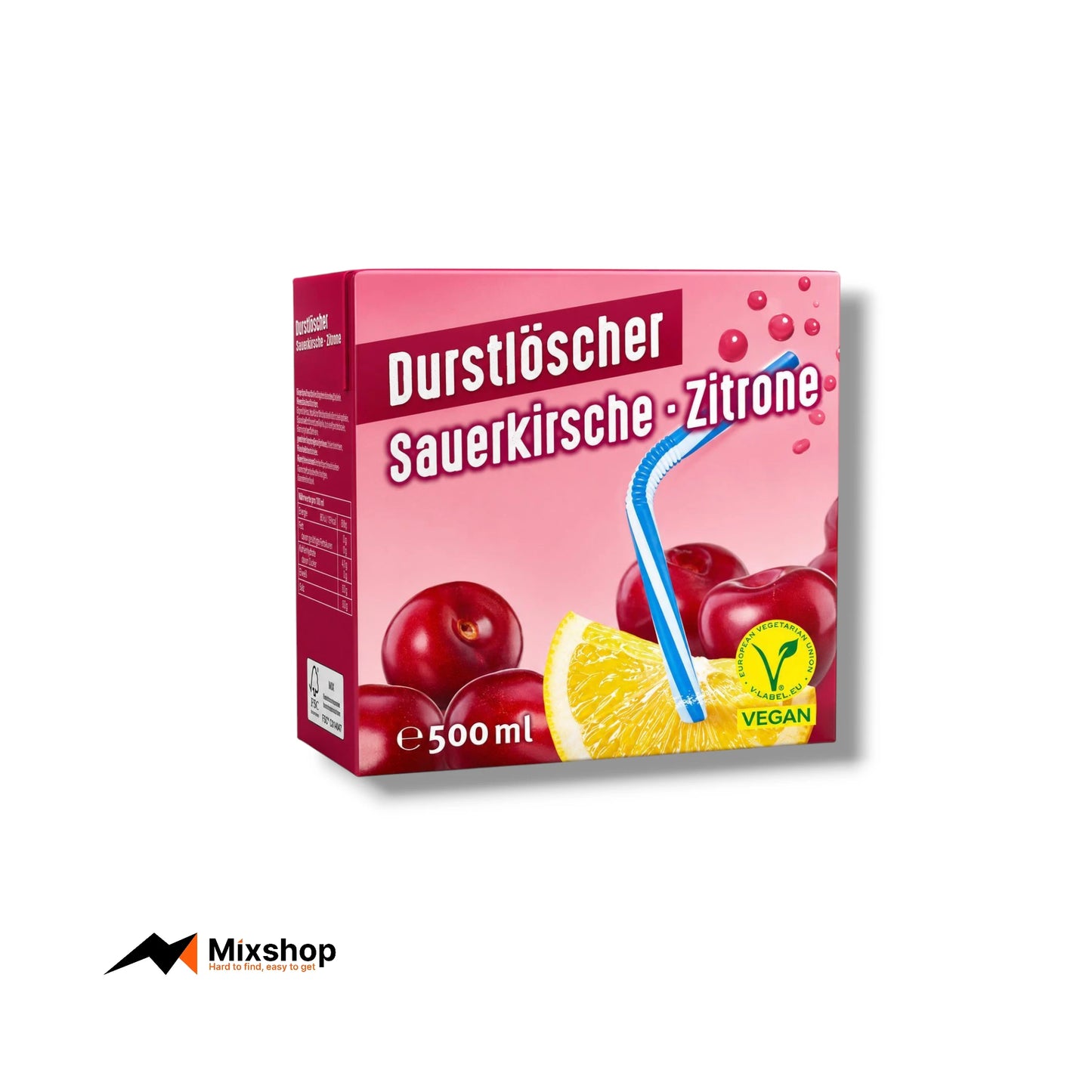 Durstlöscher Sour Cherry-Lemon 500ml Product Image