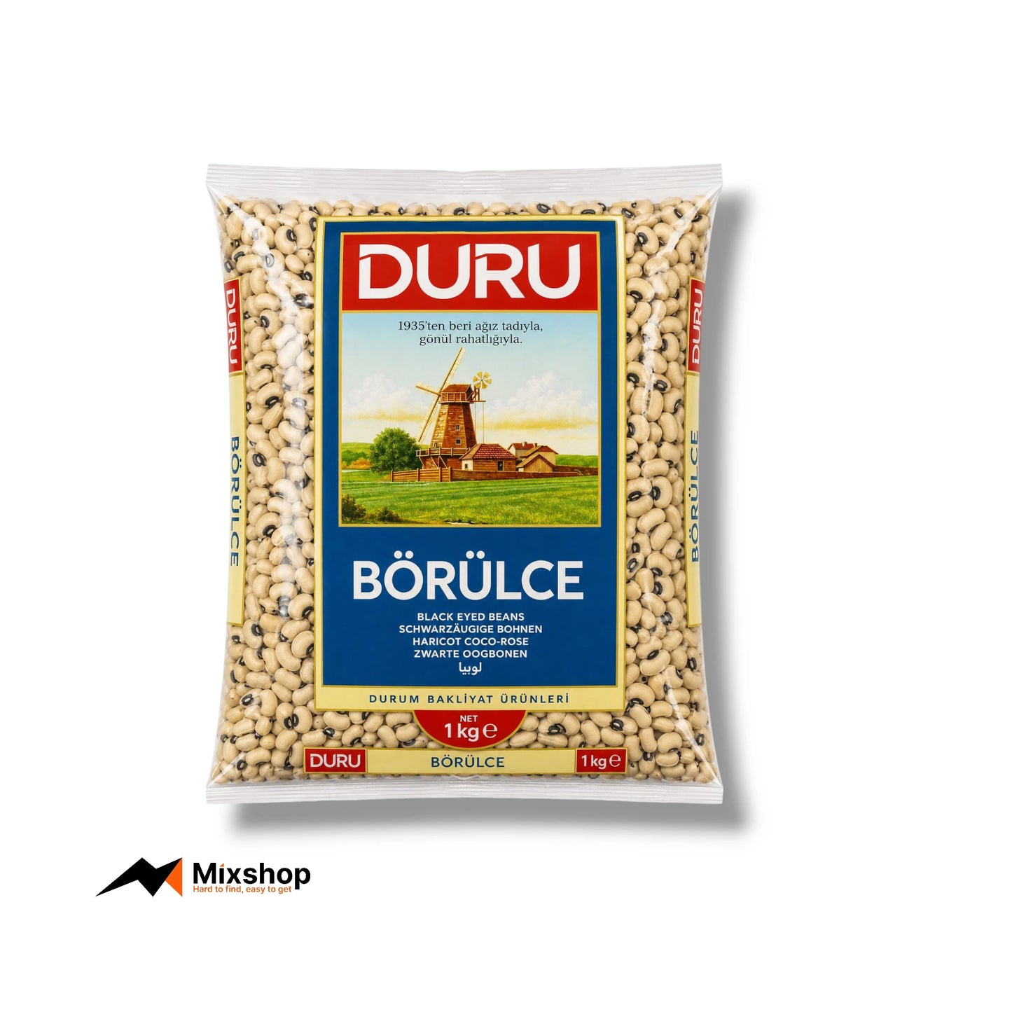 Duru Borulce Black-Eyed Peas 1kg