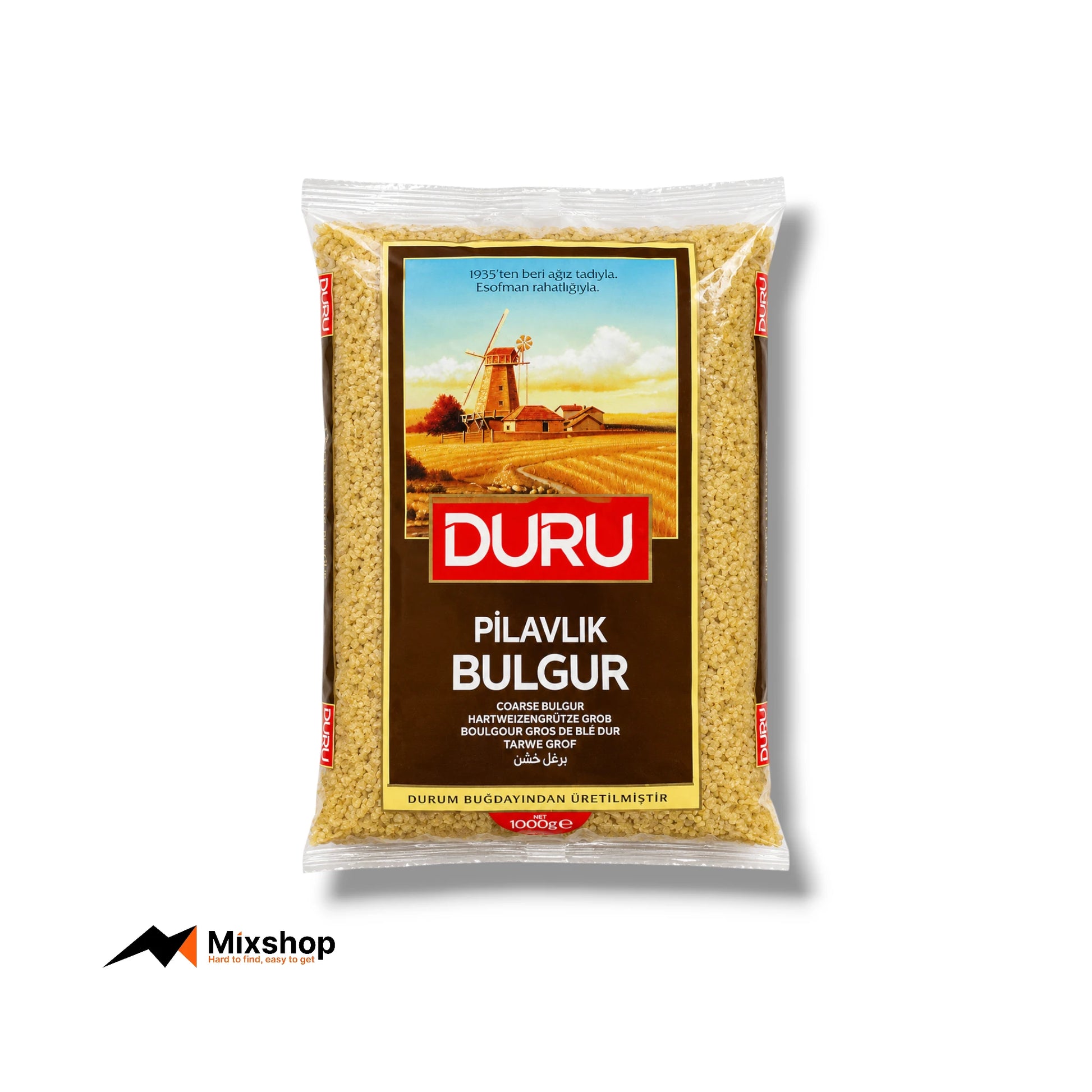 Duru Pilavlik Medium Bulgur 1000g