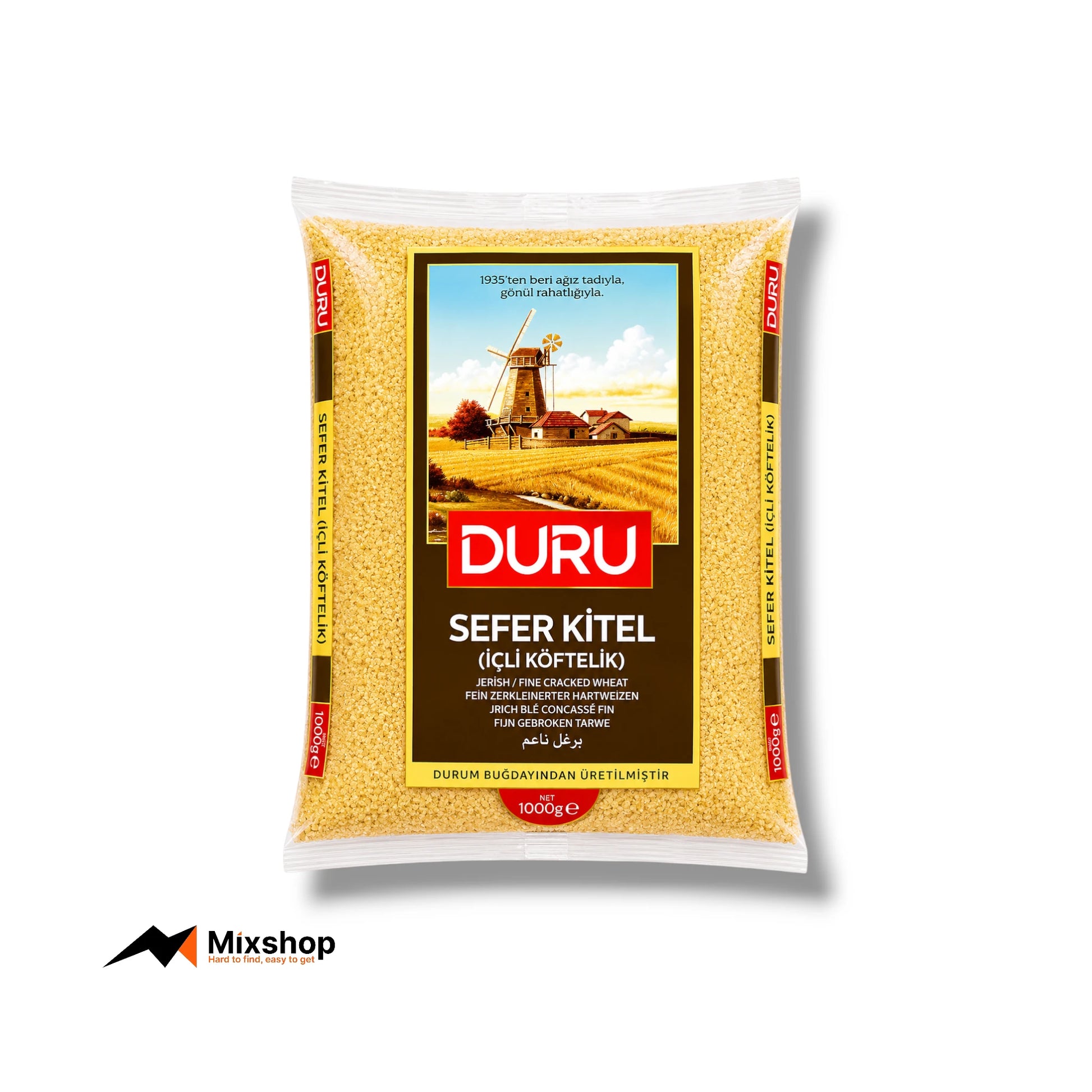 Duru Sefer Kitel Icli Koftelik Bulgur 1000g