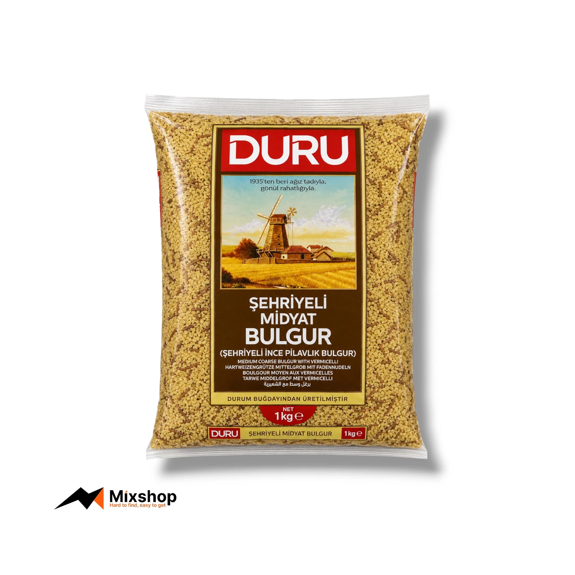 Duru Sehriyeli Midyat Bulgur with Vermicelli 1kg