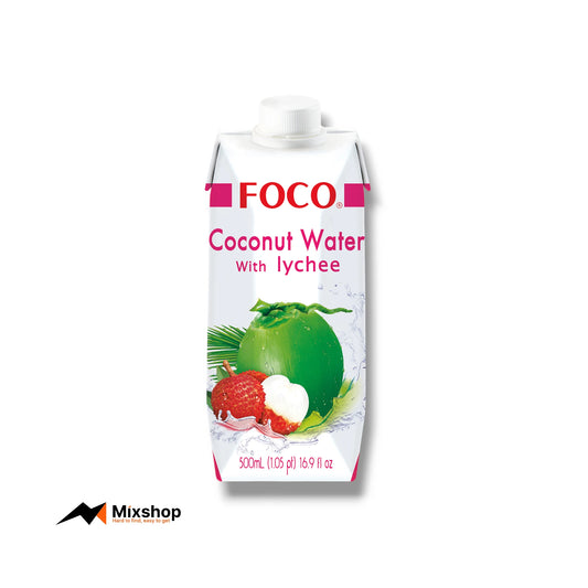 Foco Coconut Water with Lychee 500ml Product Image