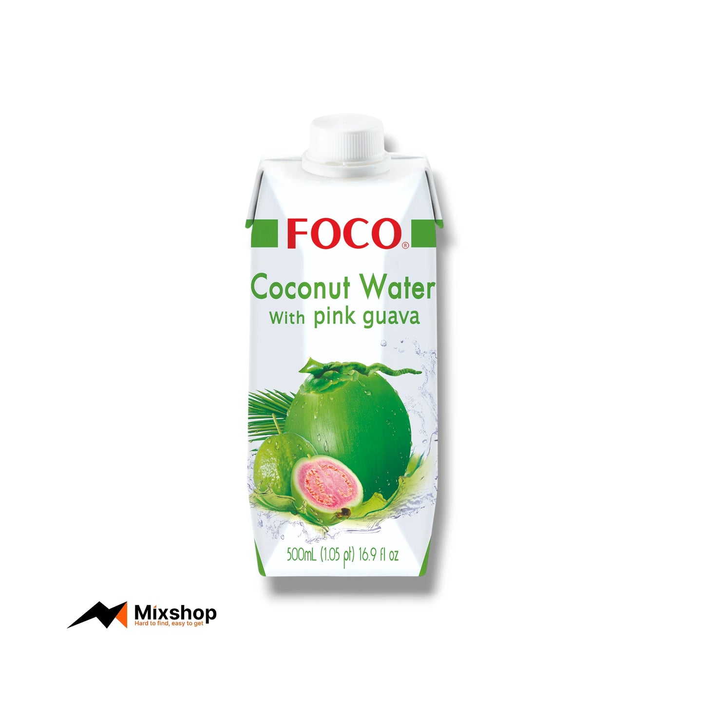 Foco Coconut Water with Pink Guava 500ml Product Image