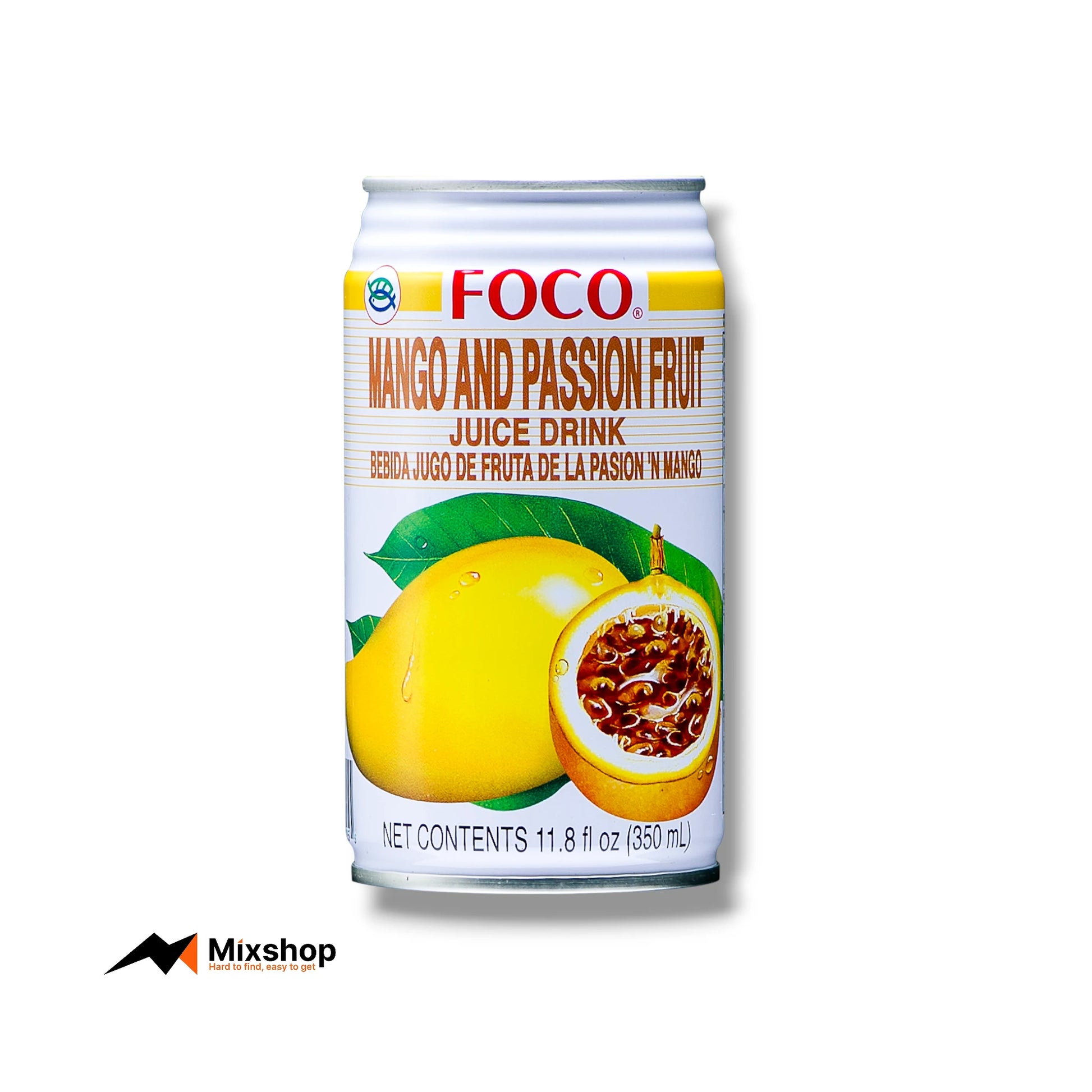Foco Mango and Passion Fruit Juice Drink 350ml Product Image
