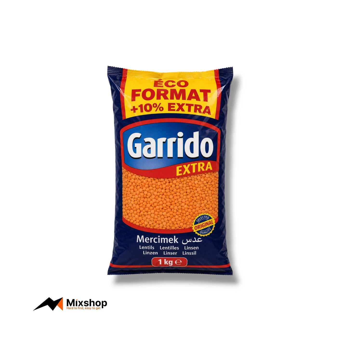 Garrido Red Lentils 1kg