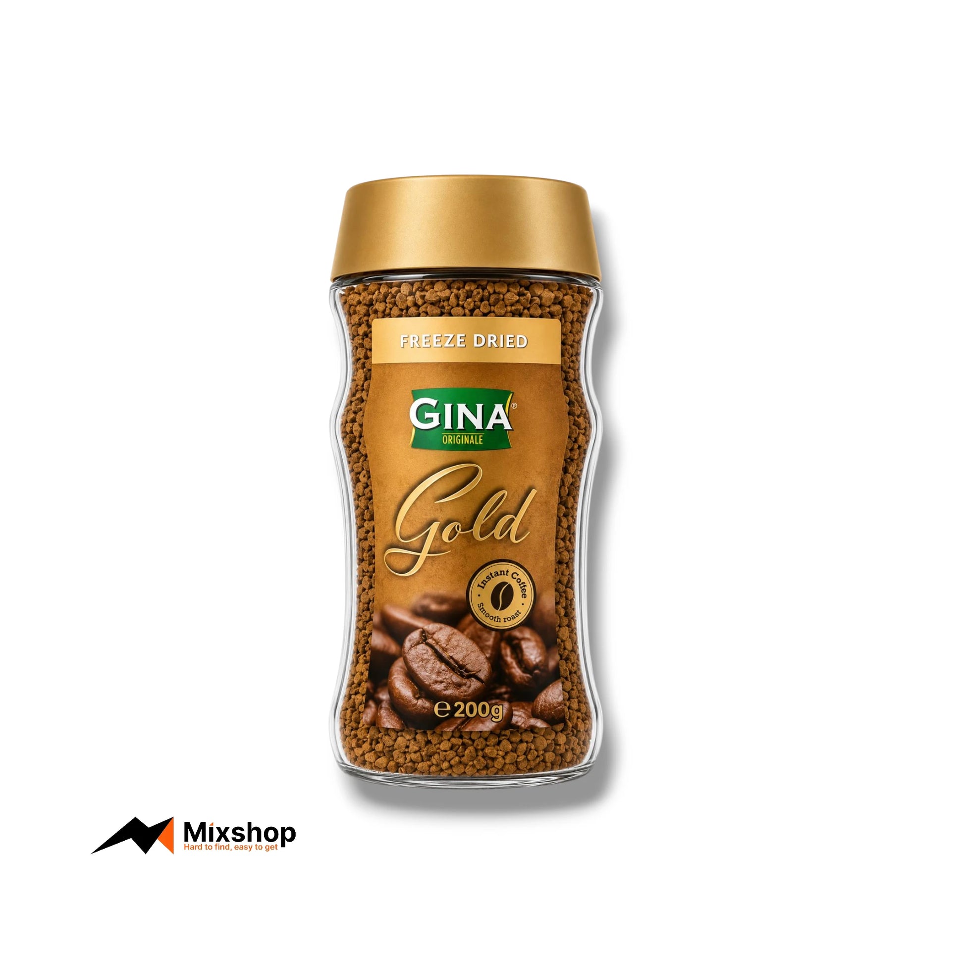 Gina Gold Freeze Dried Instant Coffee 200g Product Image