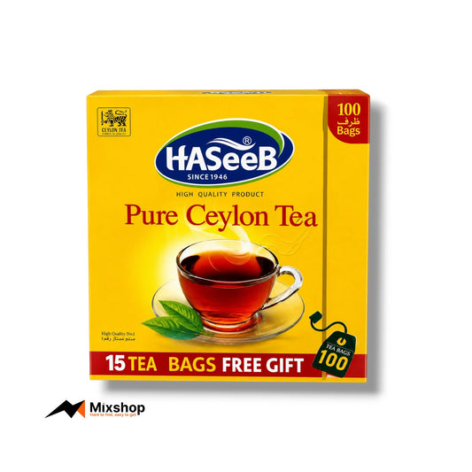 Haseeb Pure Ceylon Tea 100 Bags Product Image