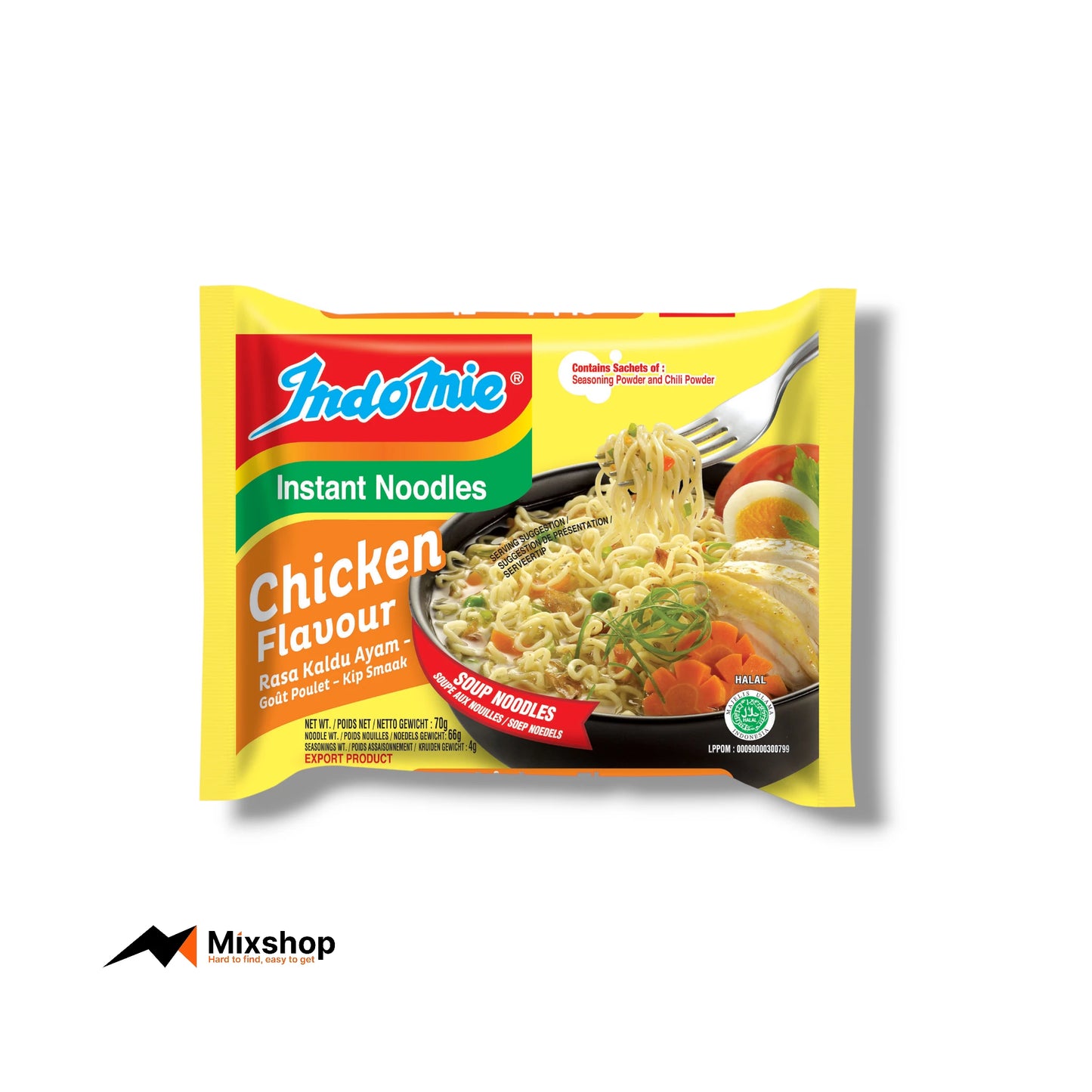 Indomie Instant Noodles Chicken Flavour 70g Product Image