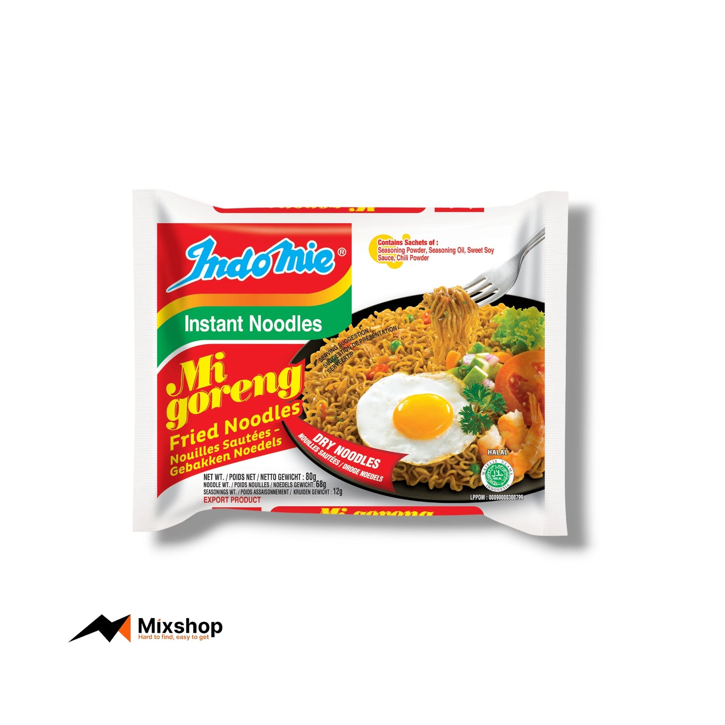 Indomie Mi Goreng Fried Noodles 80g Product Image