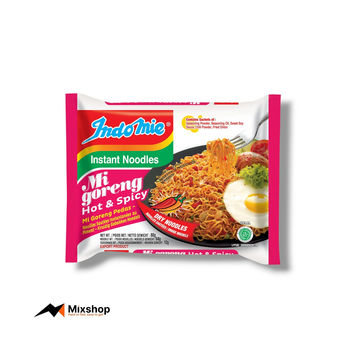 Indomie Mi Goreng Hot and Spicy 80g Product Image
