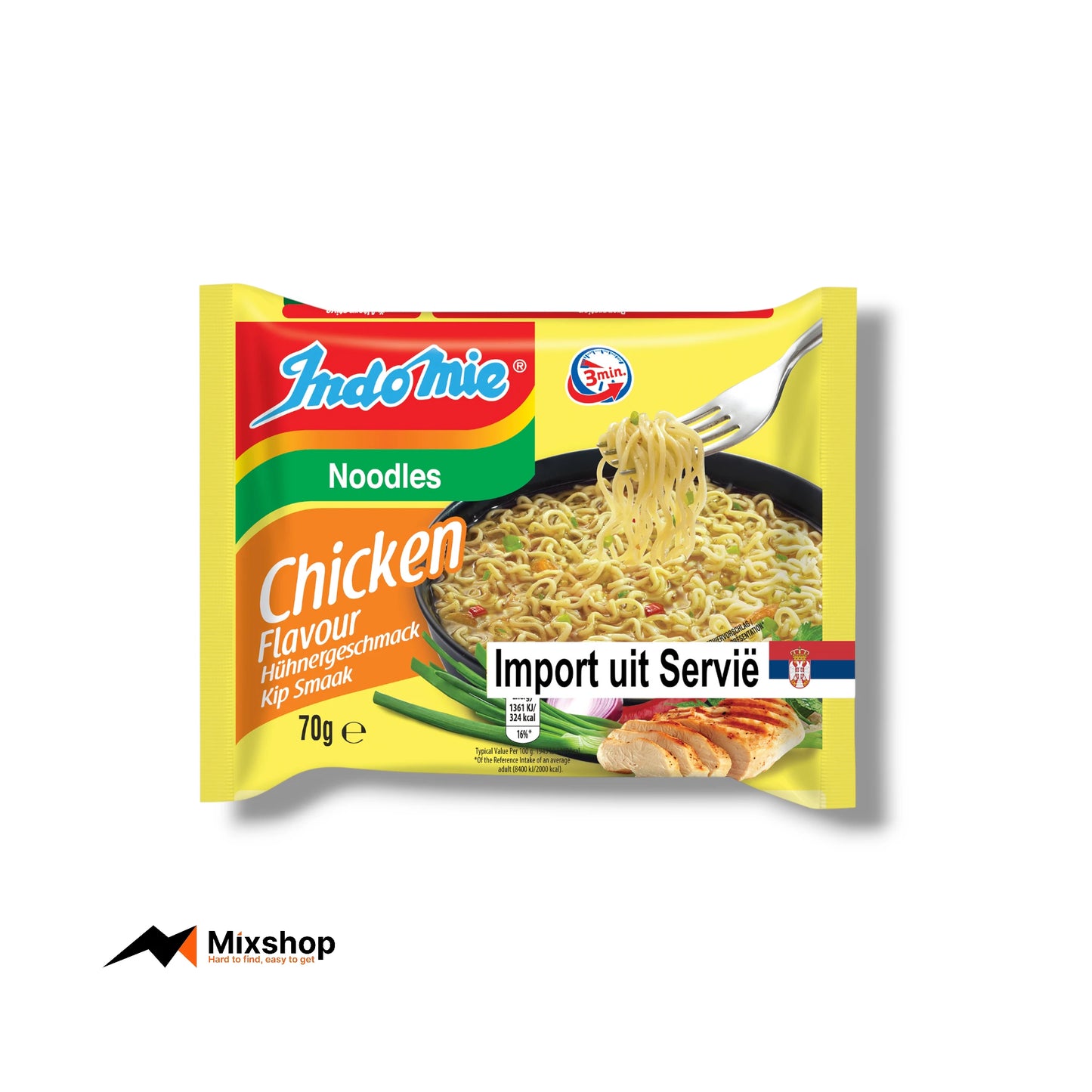 Indomie Noodles Chicken Flavour 70g Product Image