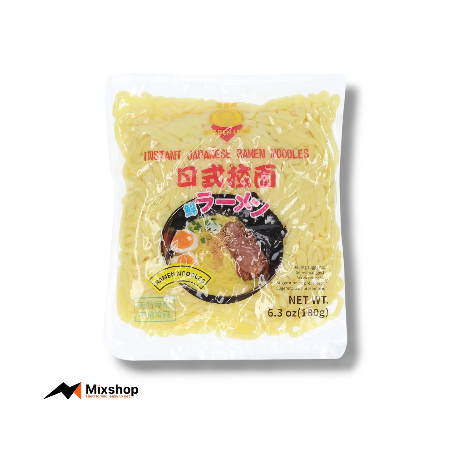 Instant Japanese Ramen Noodles 180g Product Image
