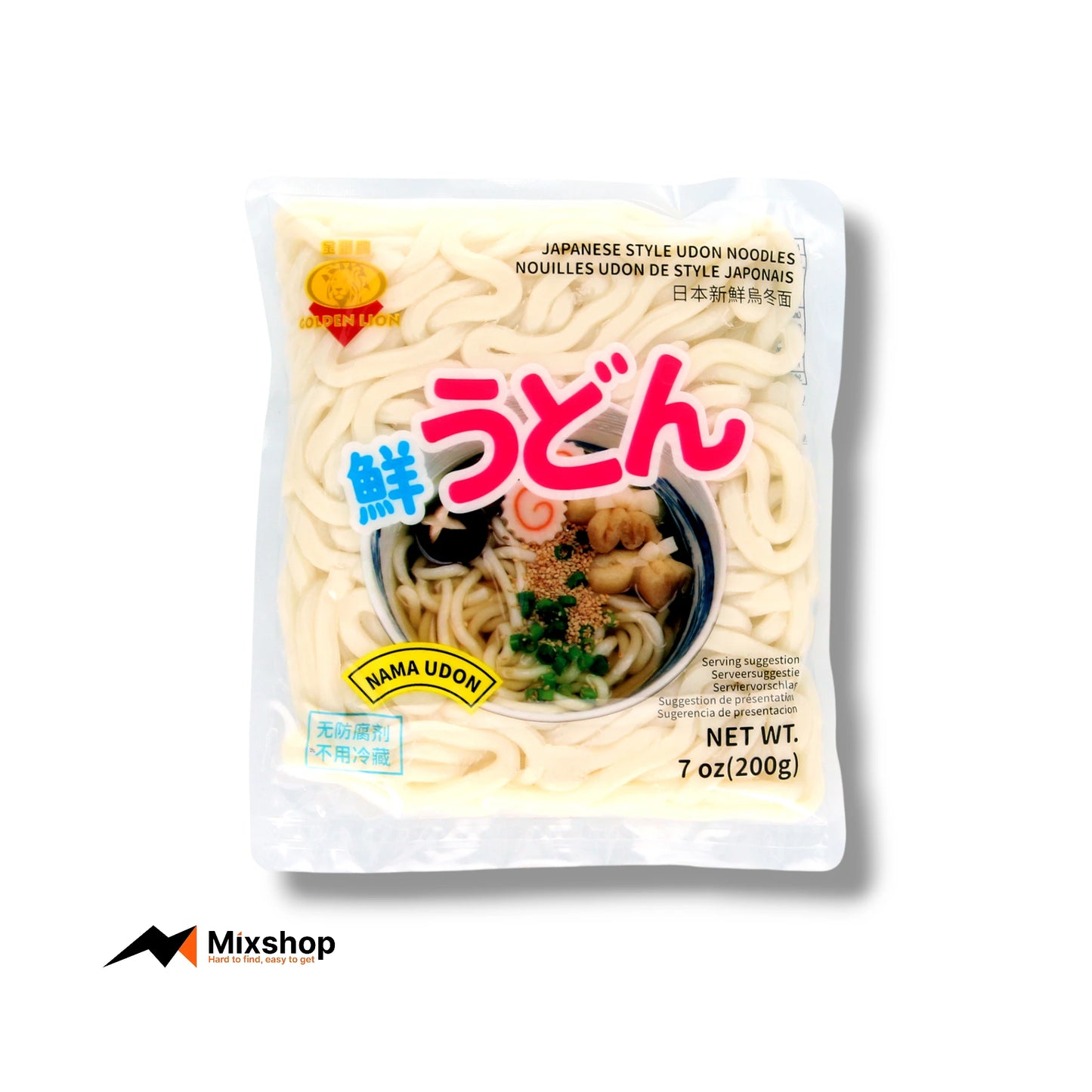Japanese Style Udon Noodles 200g Product Image